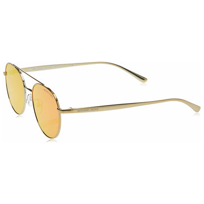 Front view of Michael Kors Aviator Unisex Sunglasses MK102111686Q53