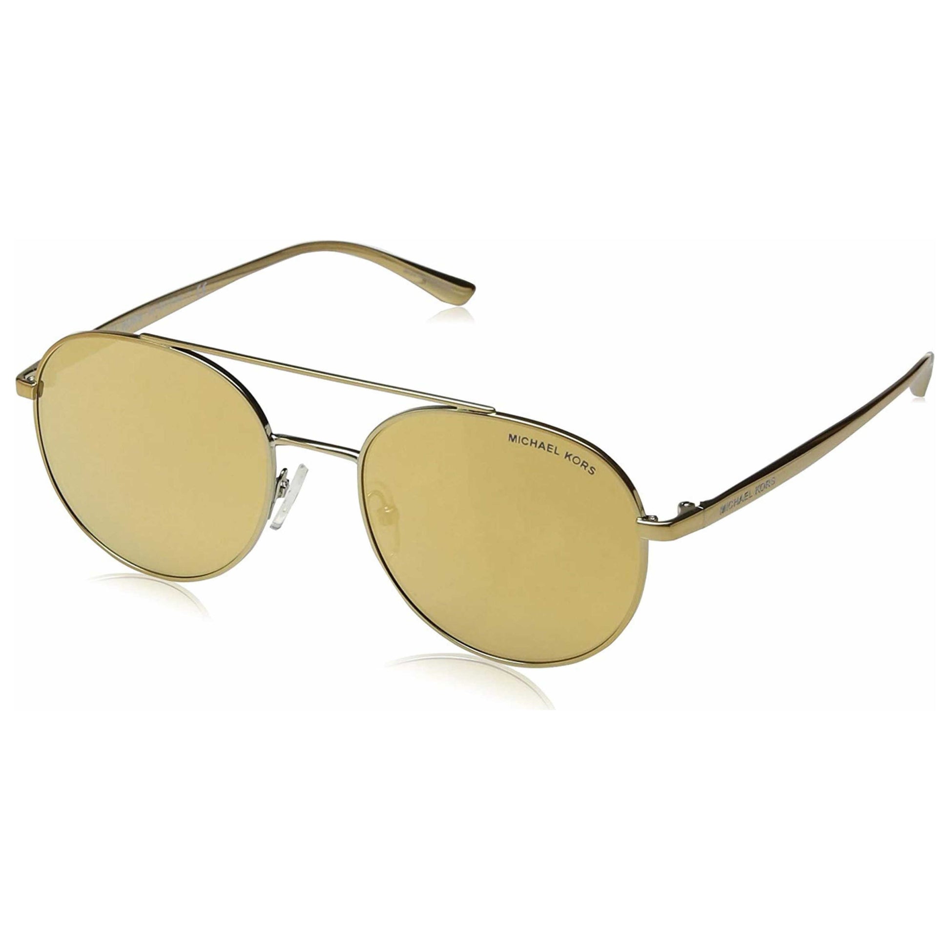 Front view of Michael Kors Aviator Unisex Sunglasses MK102111687P53