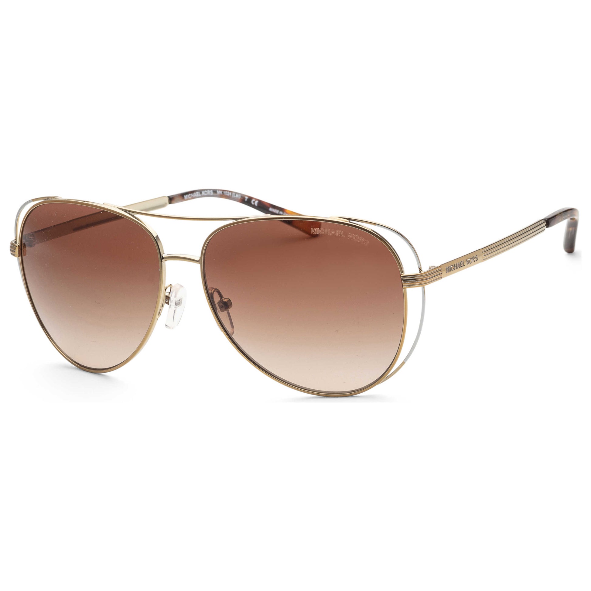 Front view of Michael Kors Fashion Women's Sunglasses MK1024-119113-58