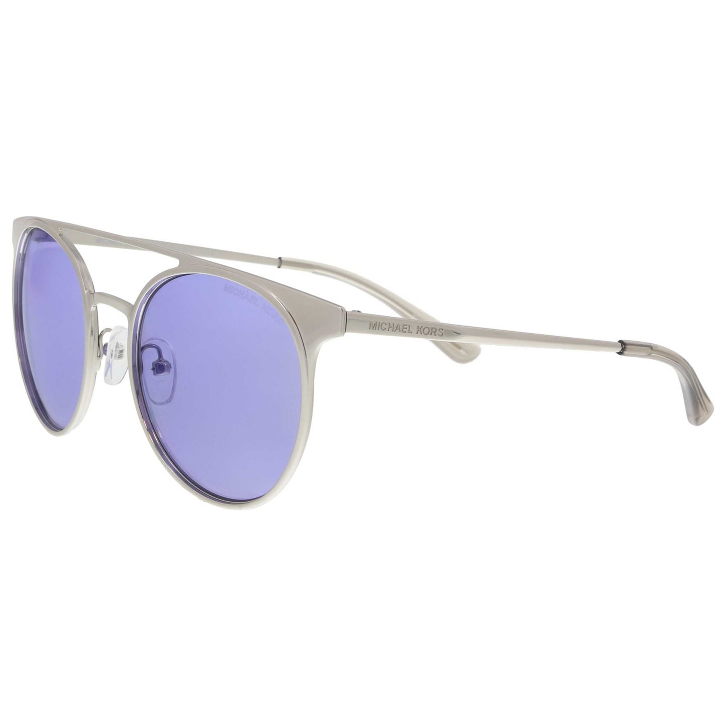 Front view of Michael Kors Aviator Unisex Sunglasses MK1030-11371A-52