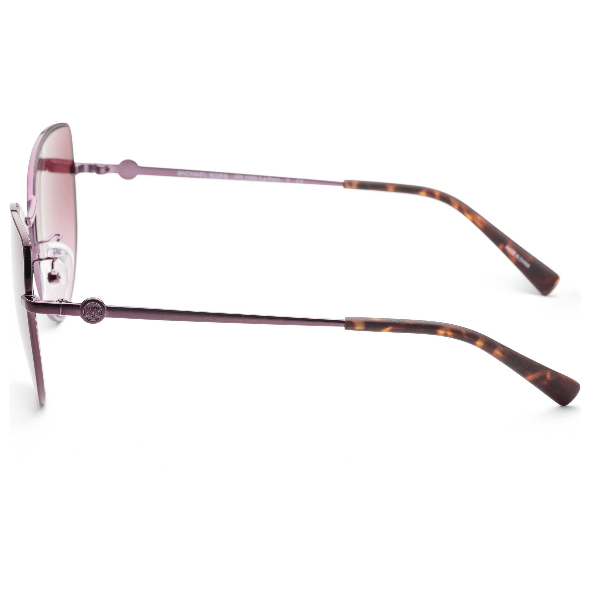 Left view of Michael Kors Fashion Women's Sunglasses MK1062-11588H-58