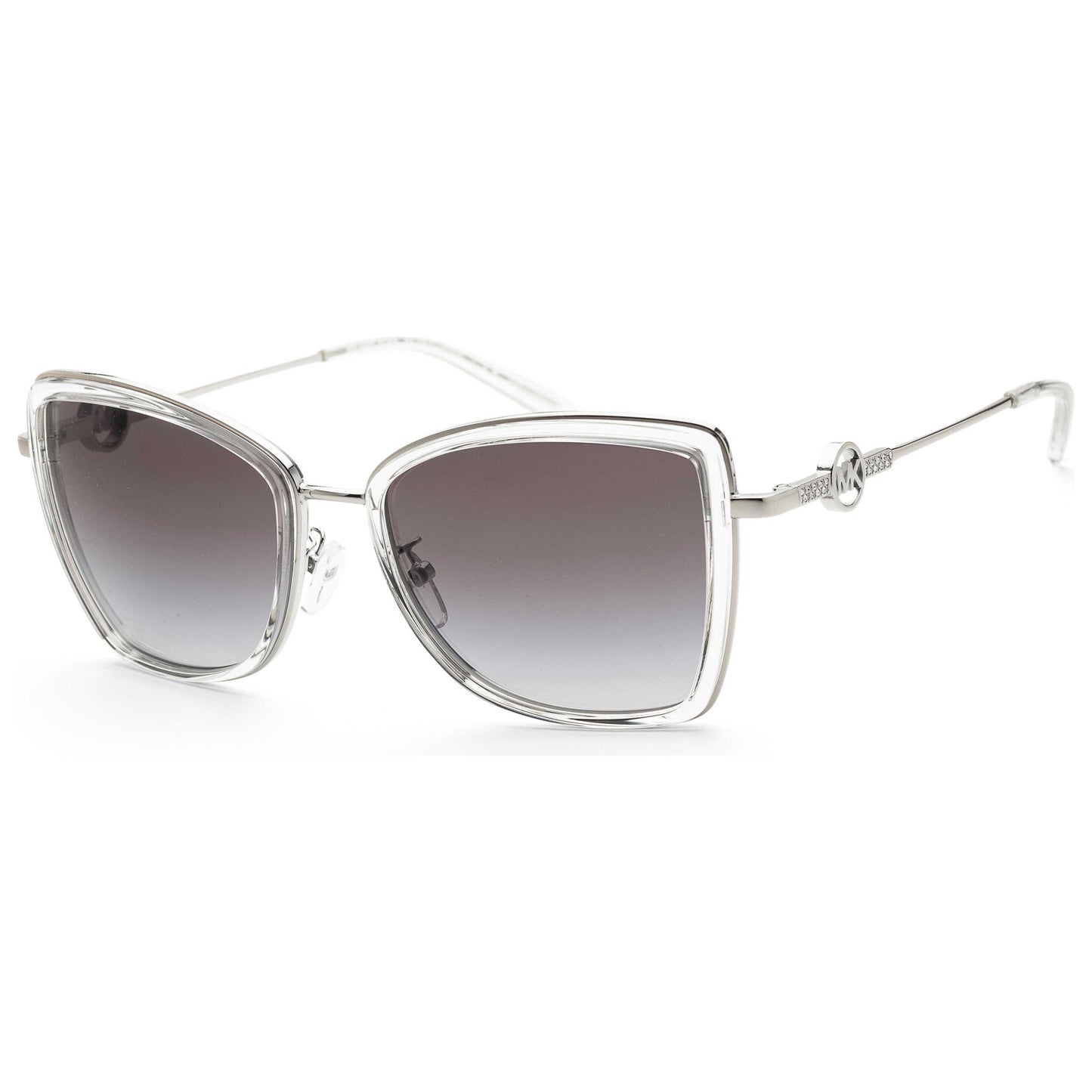 Front view of Michael Kors Fashion Women's Sunglasses MK1067B-10018G-55