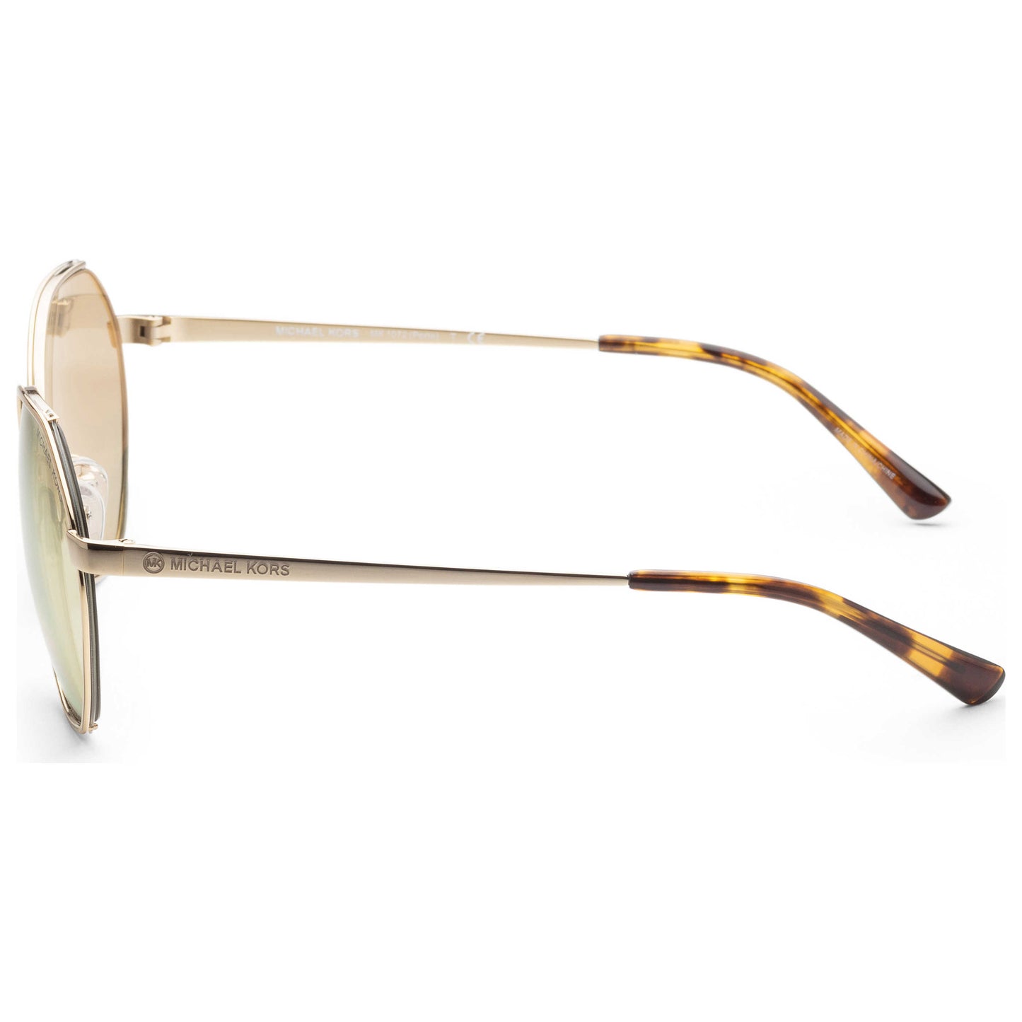 Left view of Michael Kors Fashion Women's Sunglasses MK1072-1014V9