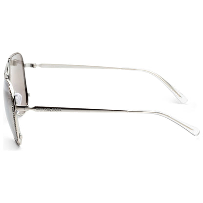 Left view of Michael Kors Fashion Women's Sunglasses MK1082-10056G-58