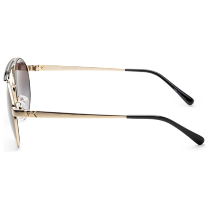 Left view of Michael Kors Milos Men's Sunglasses MK1083-10148G-55