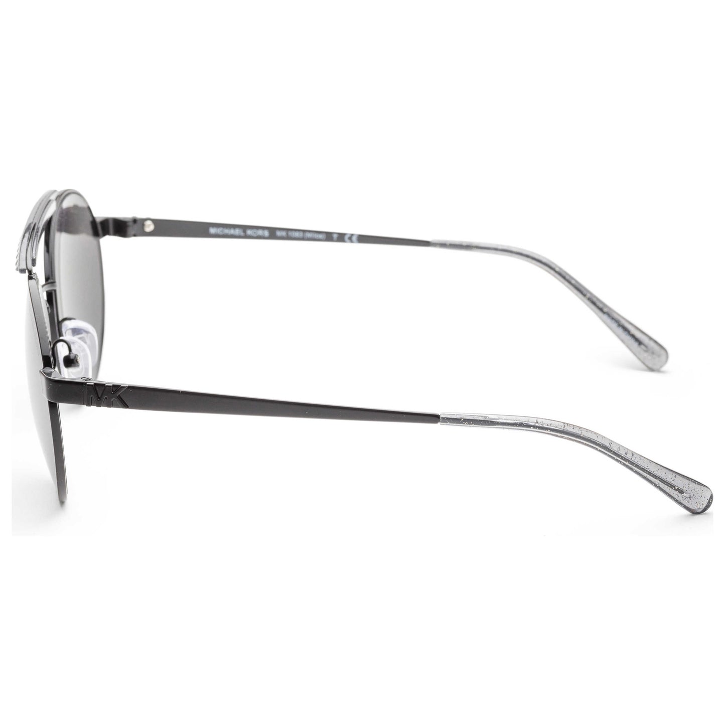 Left view of Michael Kors Milos Men's Sunglasses MK1083-11226G-55