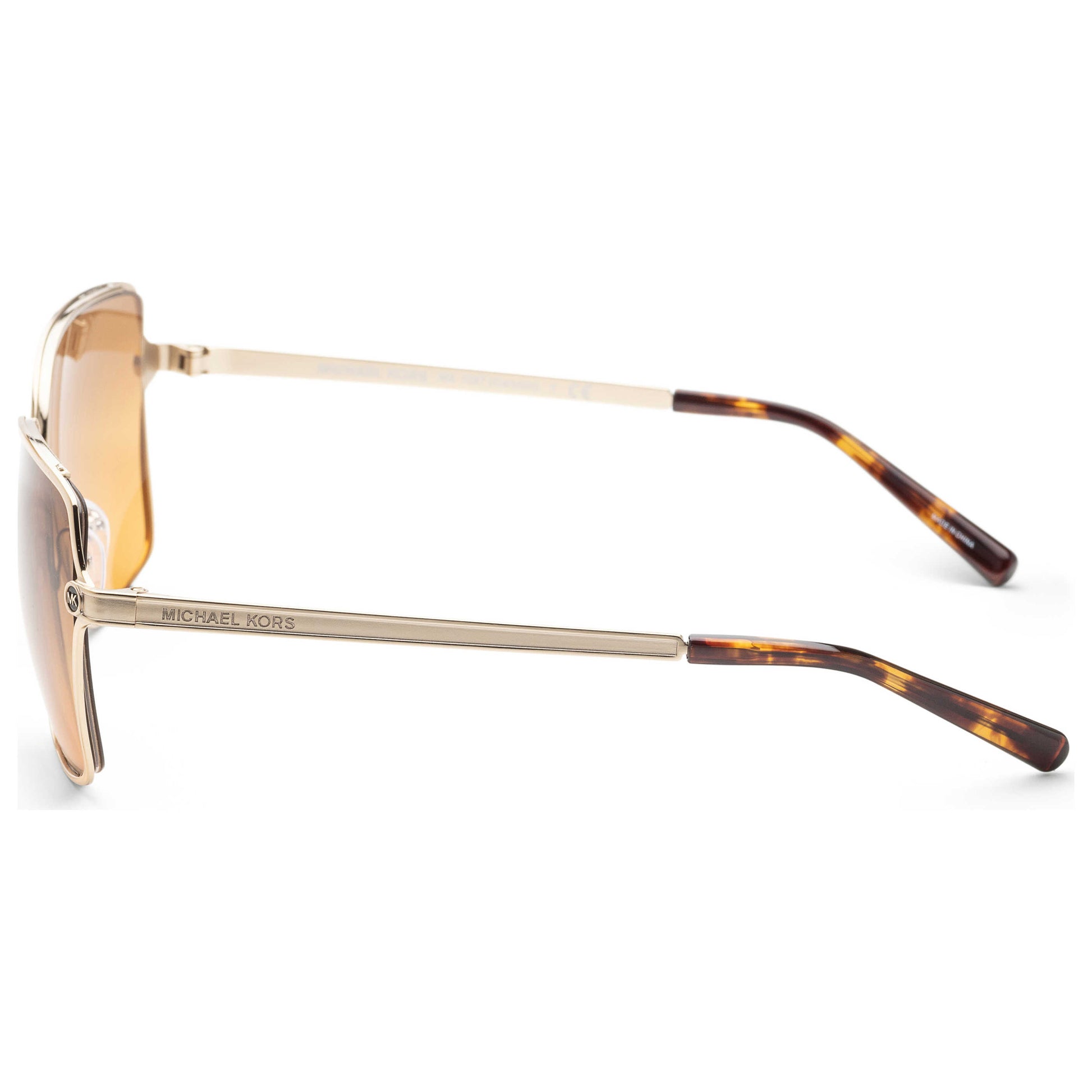 Left view of Michael Kors Fashion Women's Sunglasses MK1087-101418-56