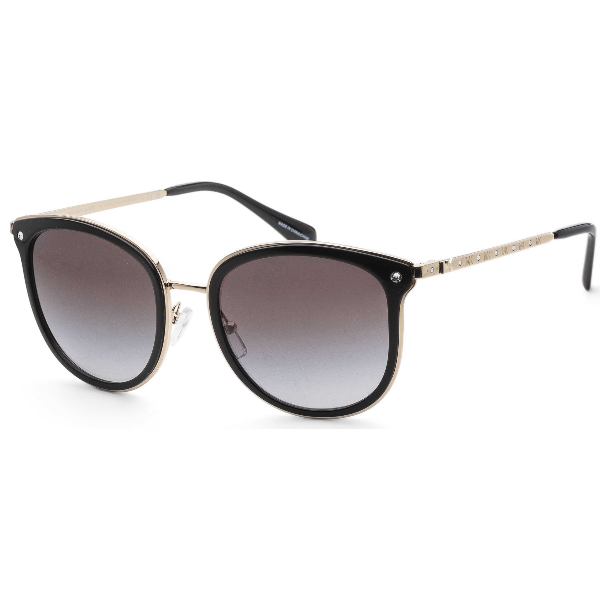 Front view of Michael Kors Fashion Women's Sunglasses MK1099B-30058G-54