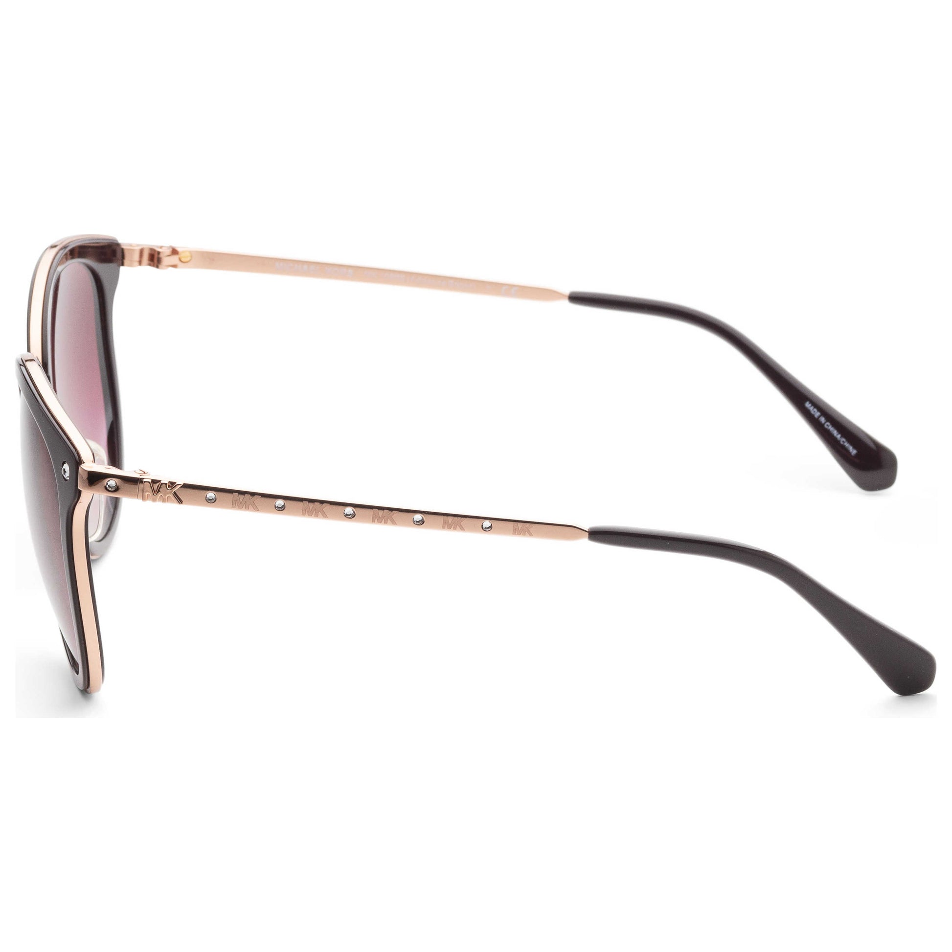 Left view of Michael Kors Fashion Women's Sunglasses MK1099B-33448H-54