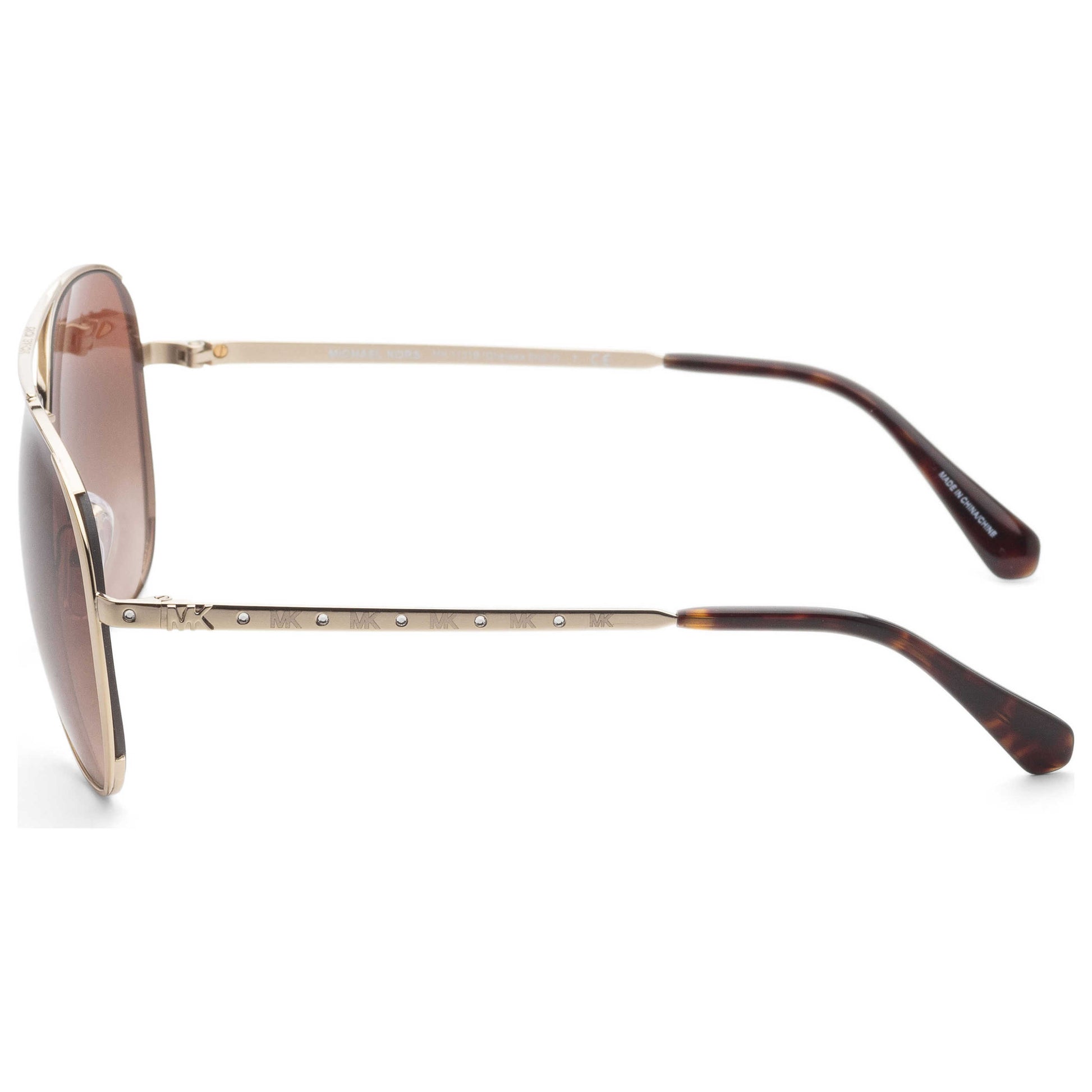 Left view of Michael Kors Fashion Women's Sunglasses MK1101B-101413-60