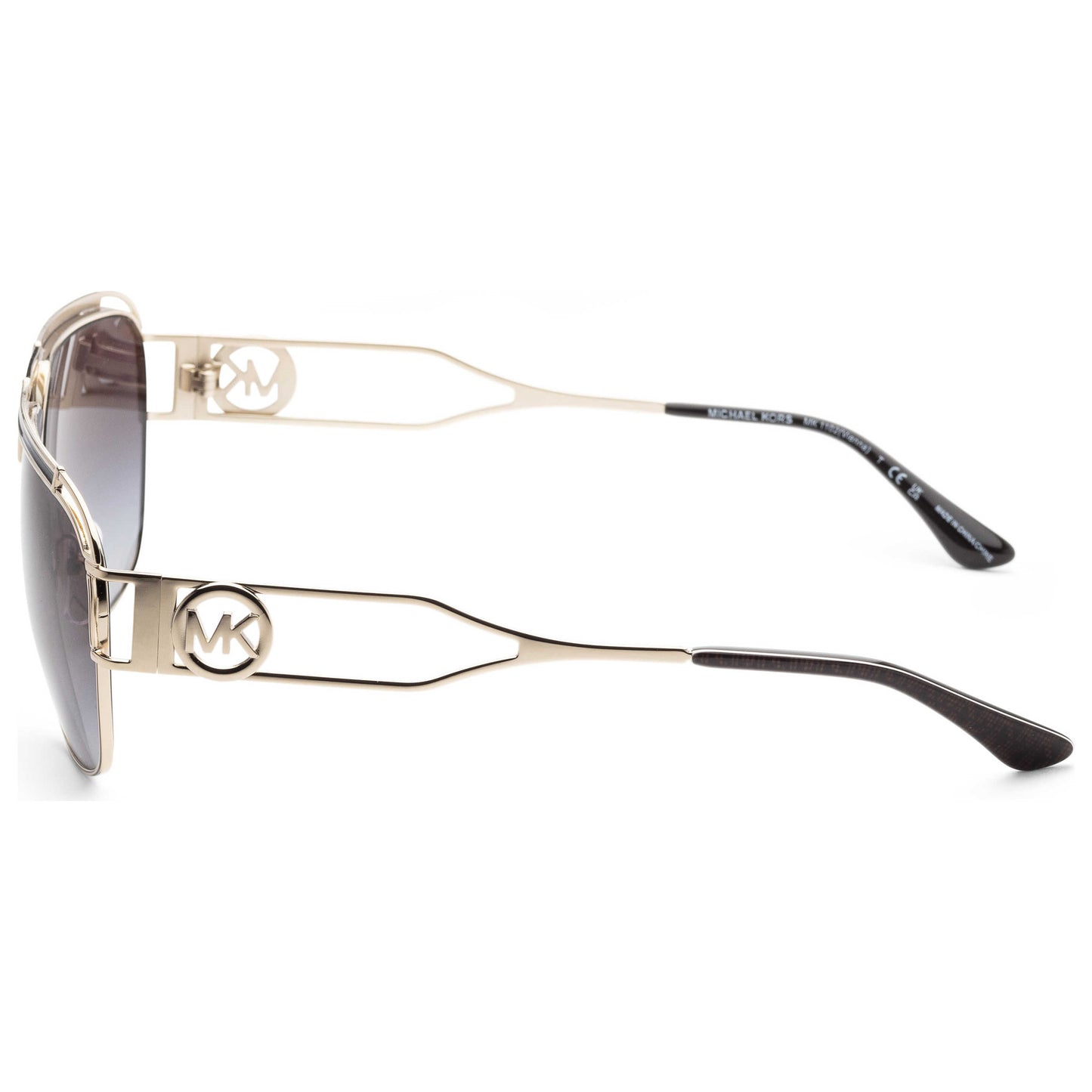Left view of Michael Kors Vienna Women's Sunglasses MK1102-10148G-61