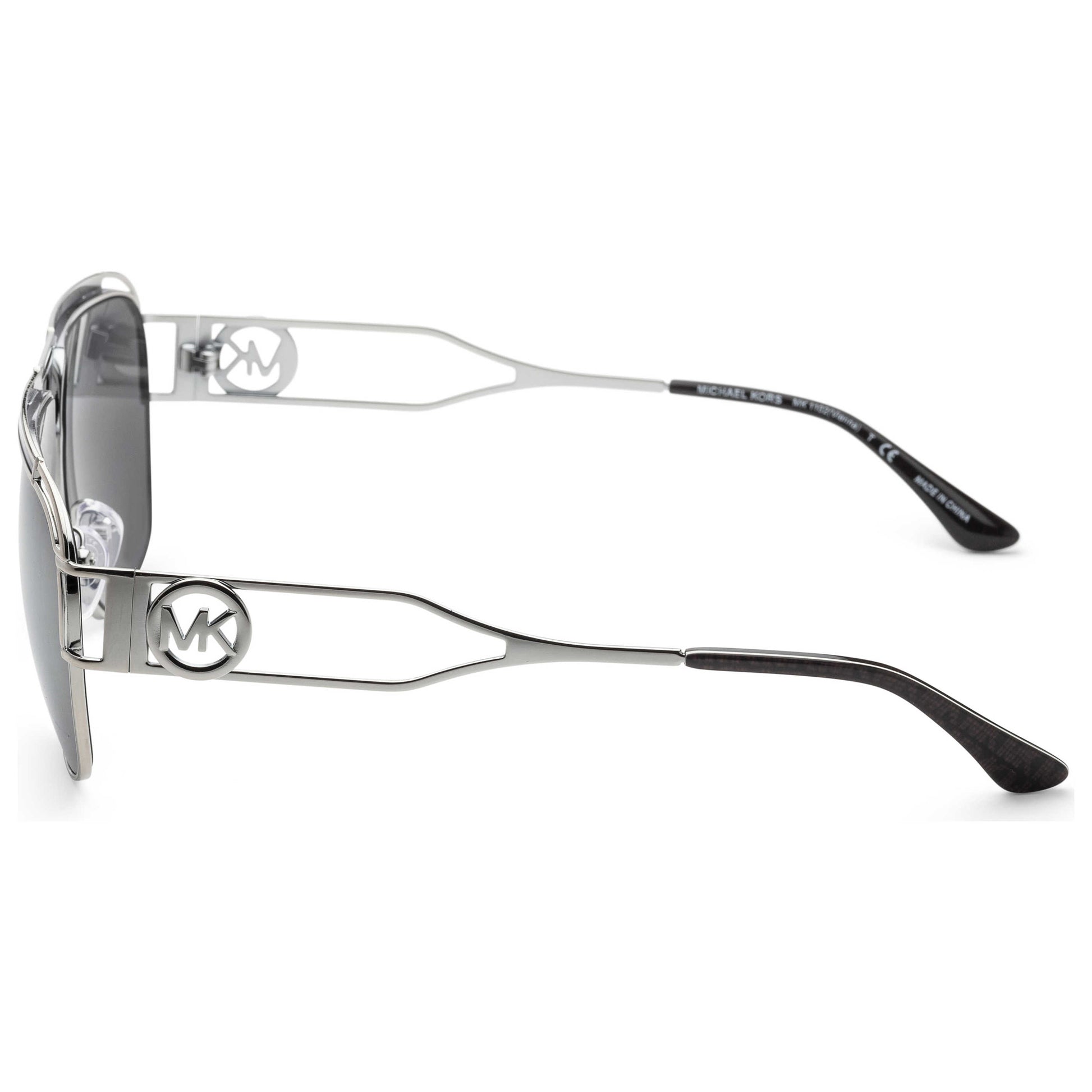 Left view of Michael Kors Fashion Women's Sunglasses MK1102-11536G-61