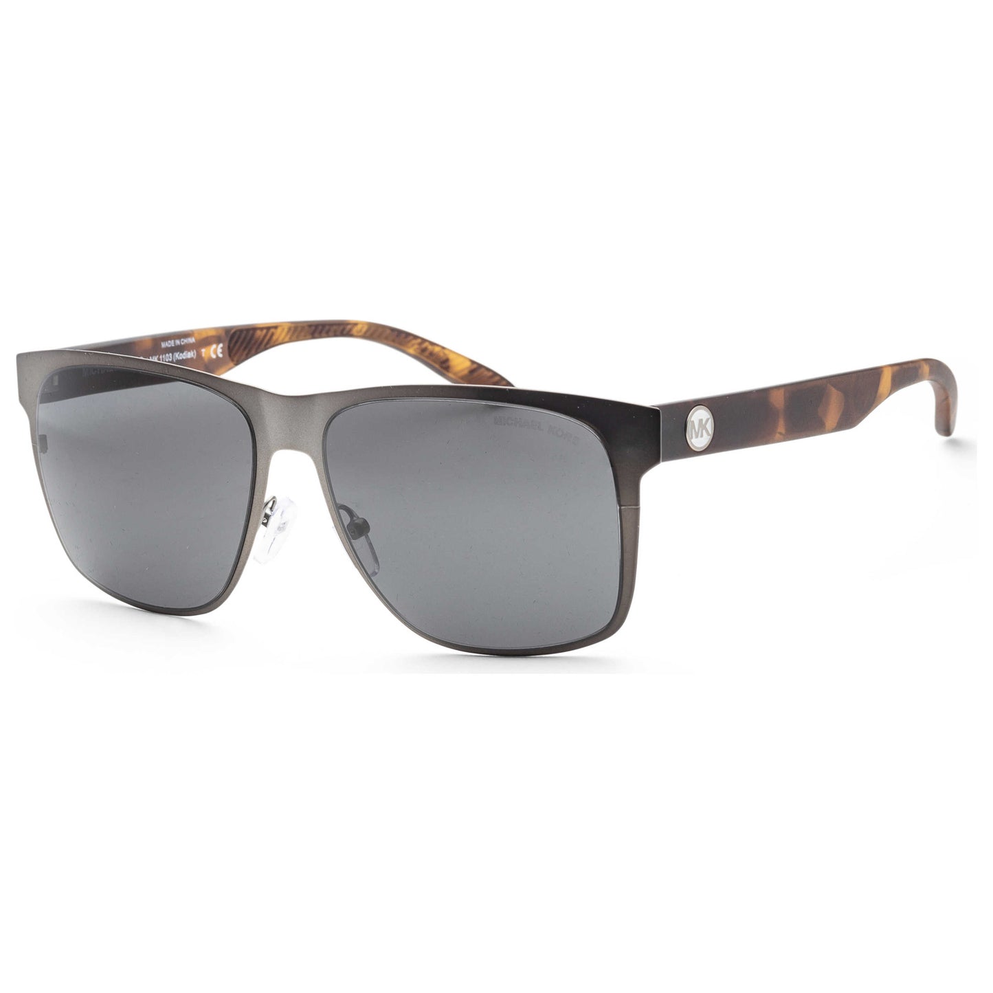 Front view of Michael Kors Kodiak Men's Sunglasses MK1103-100287-58