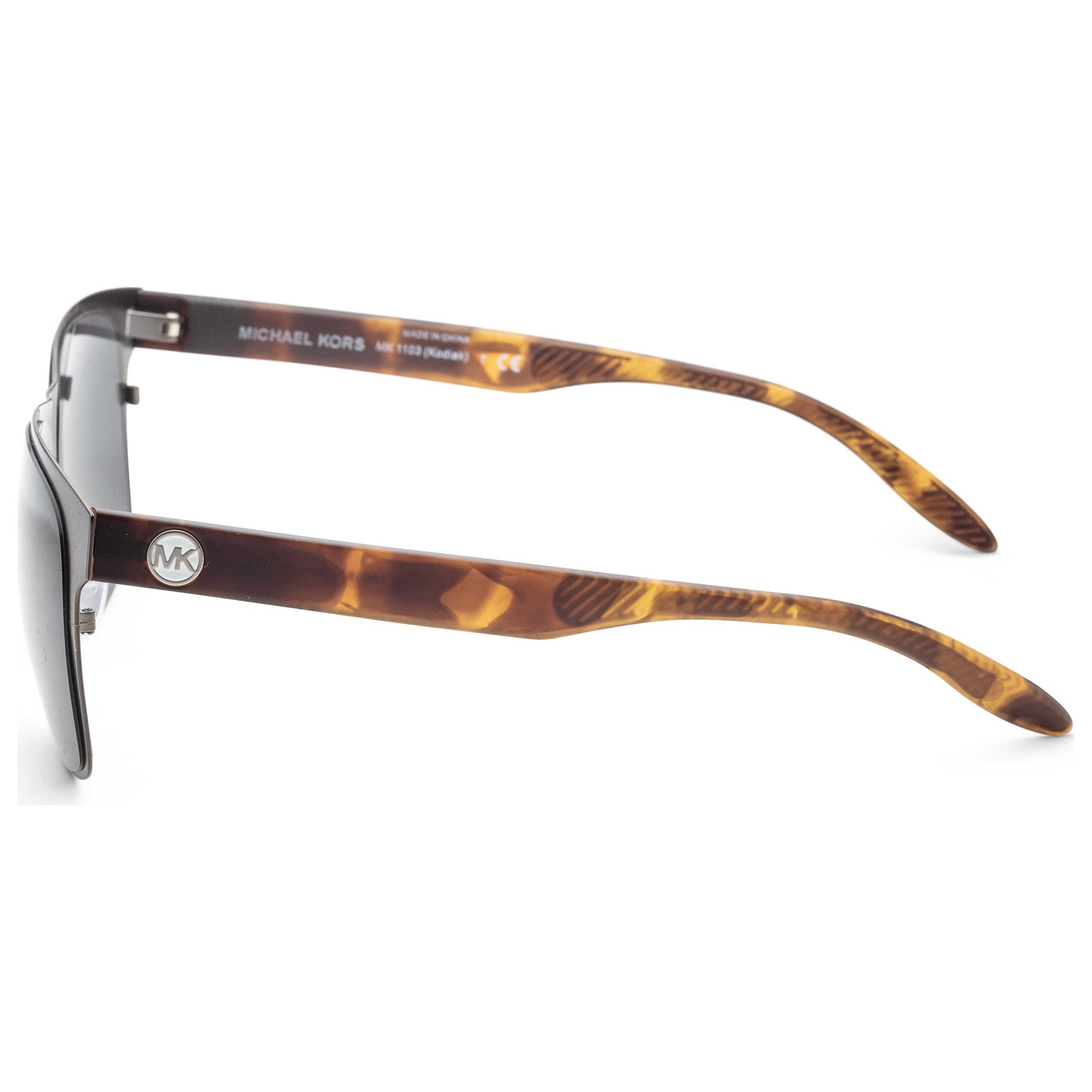 Left view of Michael Kors Kodiak Men's Sunglasses MK1103-100287-58