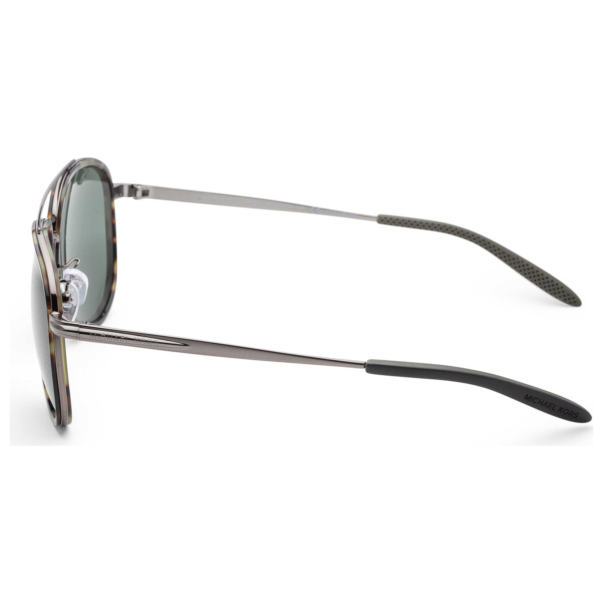 Left view of Michael Kors Fashion Men's Sunglasses MK1104-100371-57