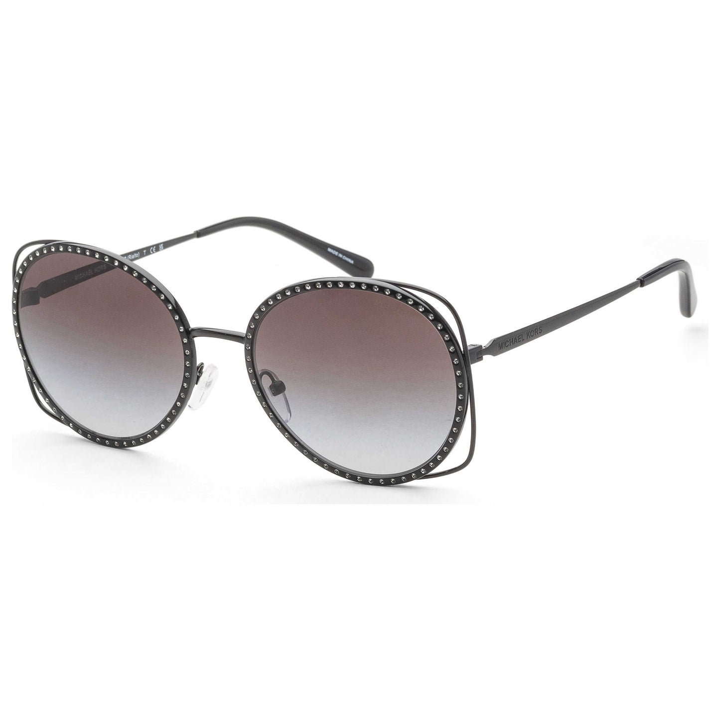 Front view of Michael Kors Fashion Women's Sunglasses MK1118B-10058G-57