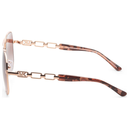 Left view of Michael Kors Fashion Women's Sunglasses MK1121-110813-58