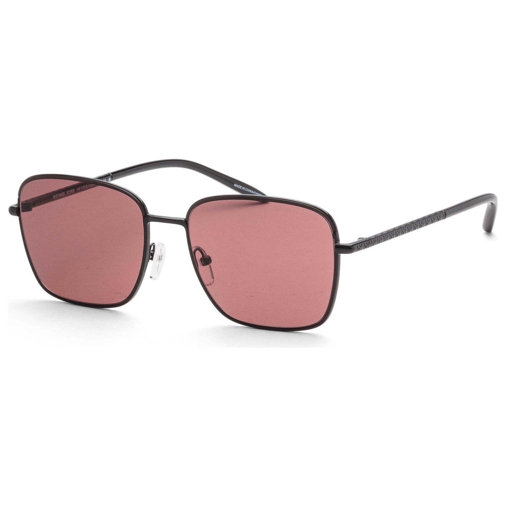 Front view of Michael Kors Burlington Men's Sunglasses MK1123-100569-57