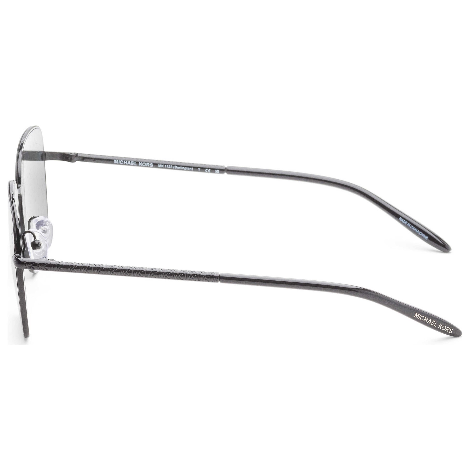 Left view of Michael Kors Burlington Men's Sunglasses MK1123-1005AI-57