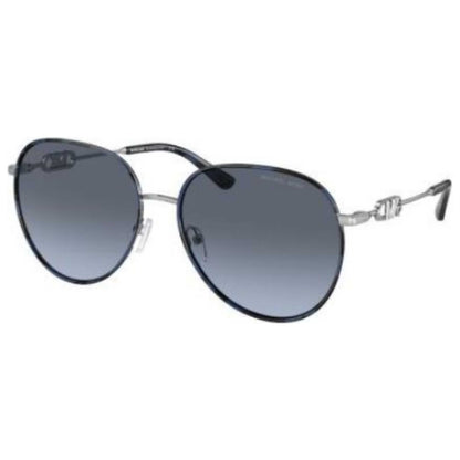 Front view of Michael Kors Empire Women's Sunglasses MK1128J-10158F-58