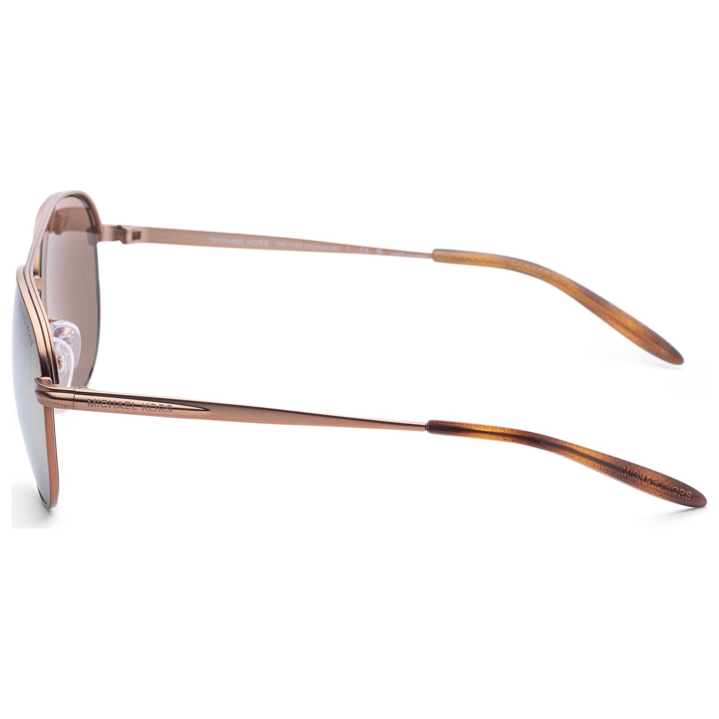 Left view of Michael Kors Highlands Men's Sunglasses MK1142-18927P-60