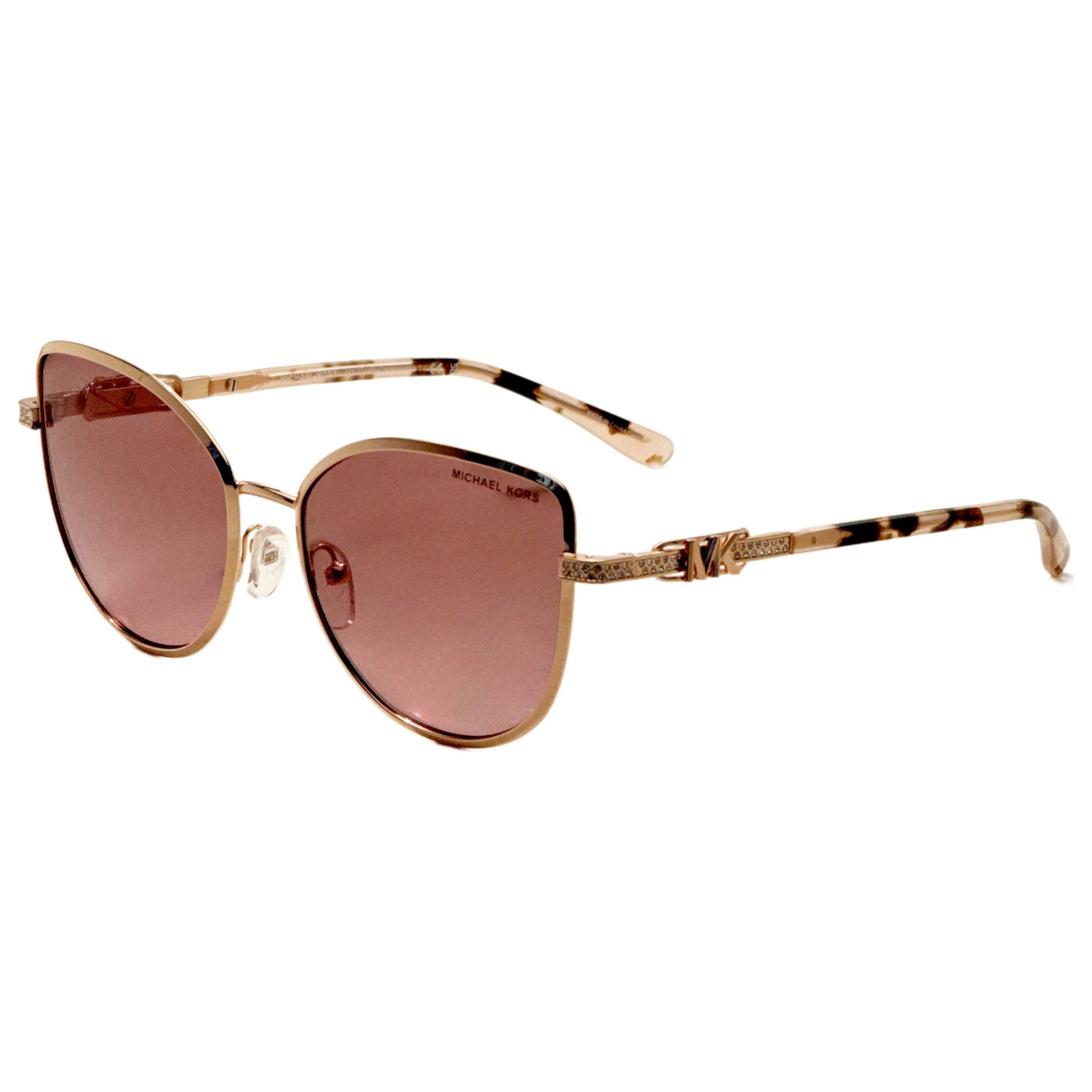 Front view of Michael Kors Catalonia Women's Sunglasses MK1144B-110814-56