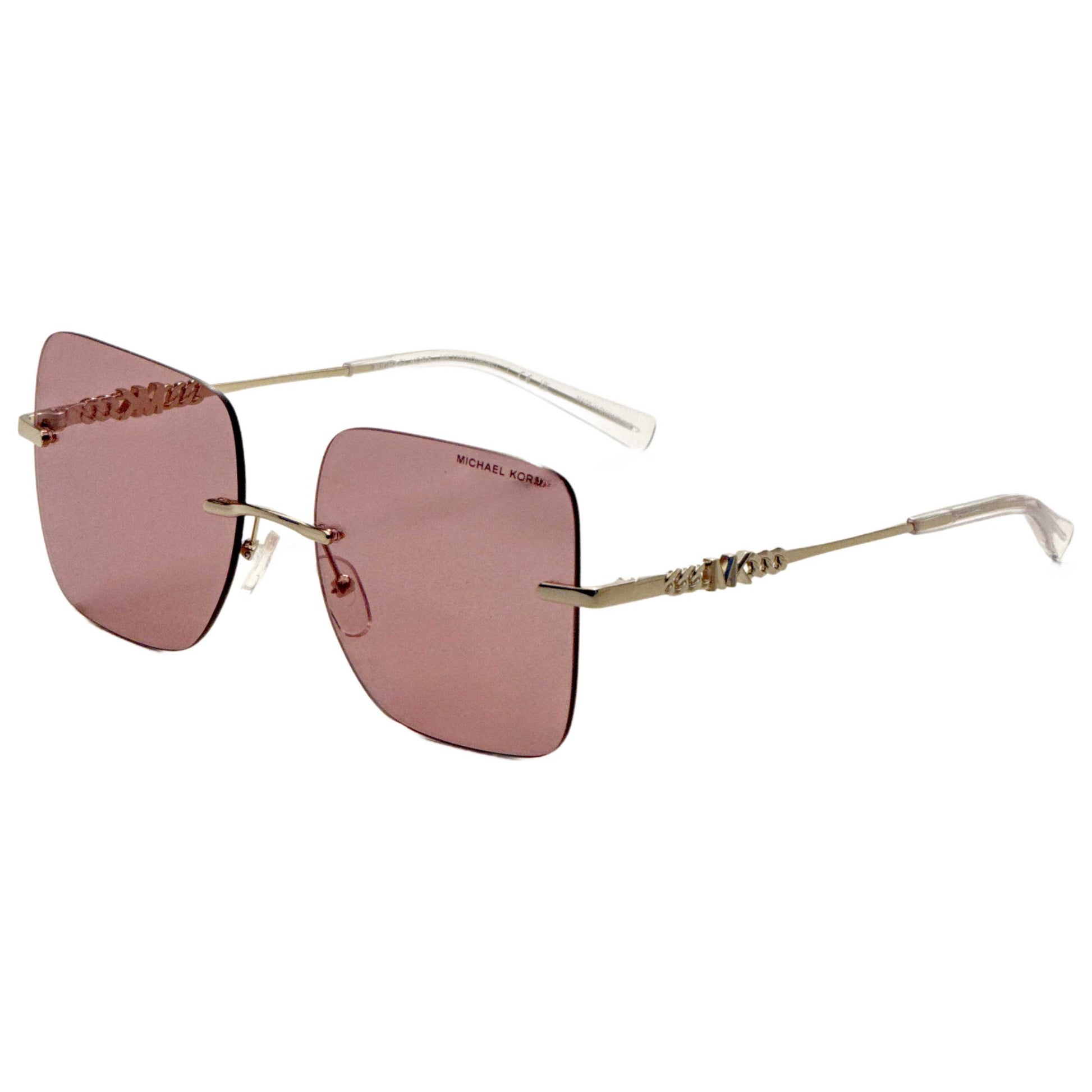 Front view of Michael Kors Quebec Women's Sunglasses MK1150-1014VS-55