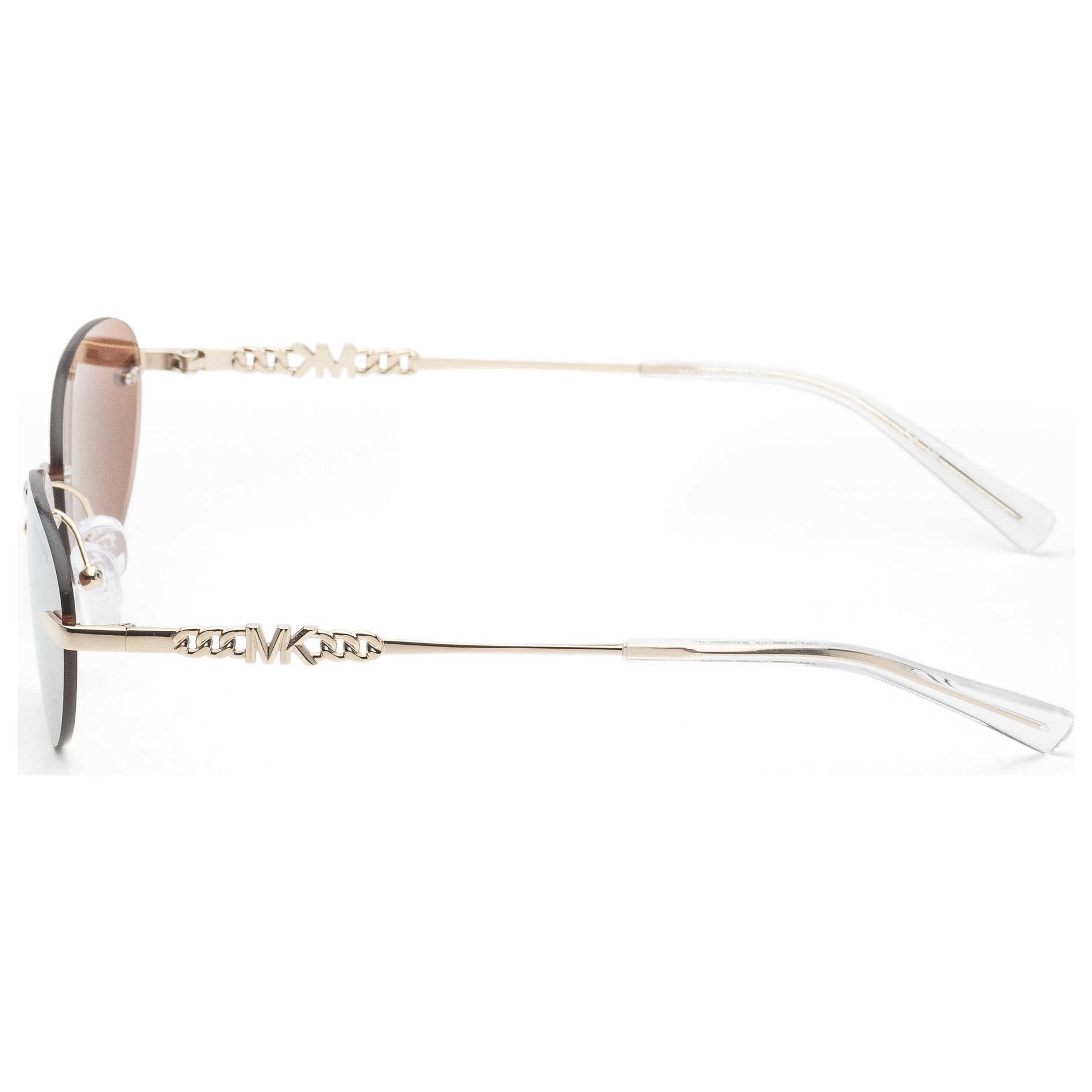 Left view of Michael Kors Fashion Women's Sunglasses MK1151-10145A-58