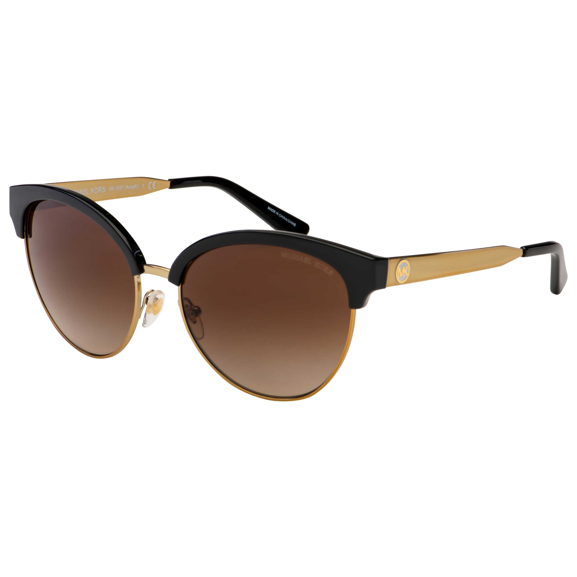 Front view of Michael Kors Amalfi Women's Sunglasses MK2057-330513-56