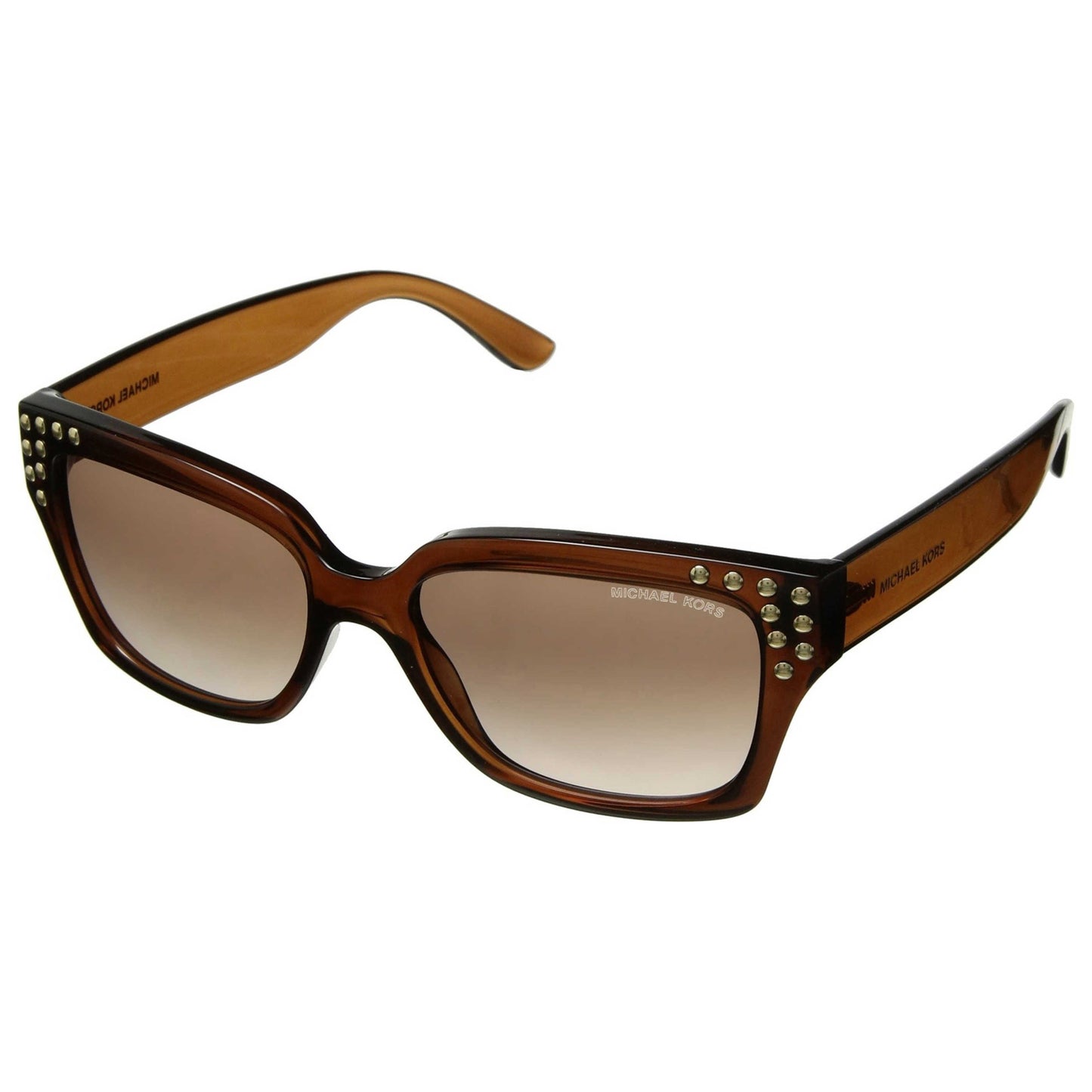 Front view of Michael Kors Rectangular Unisex Sunglasses MK206633481355