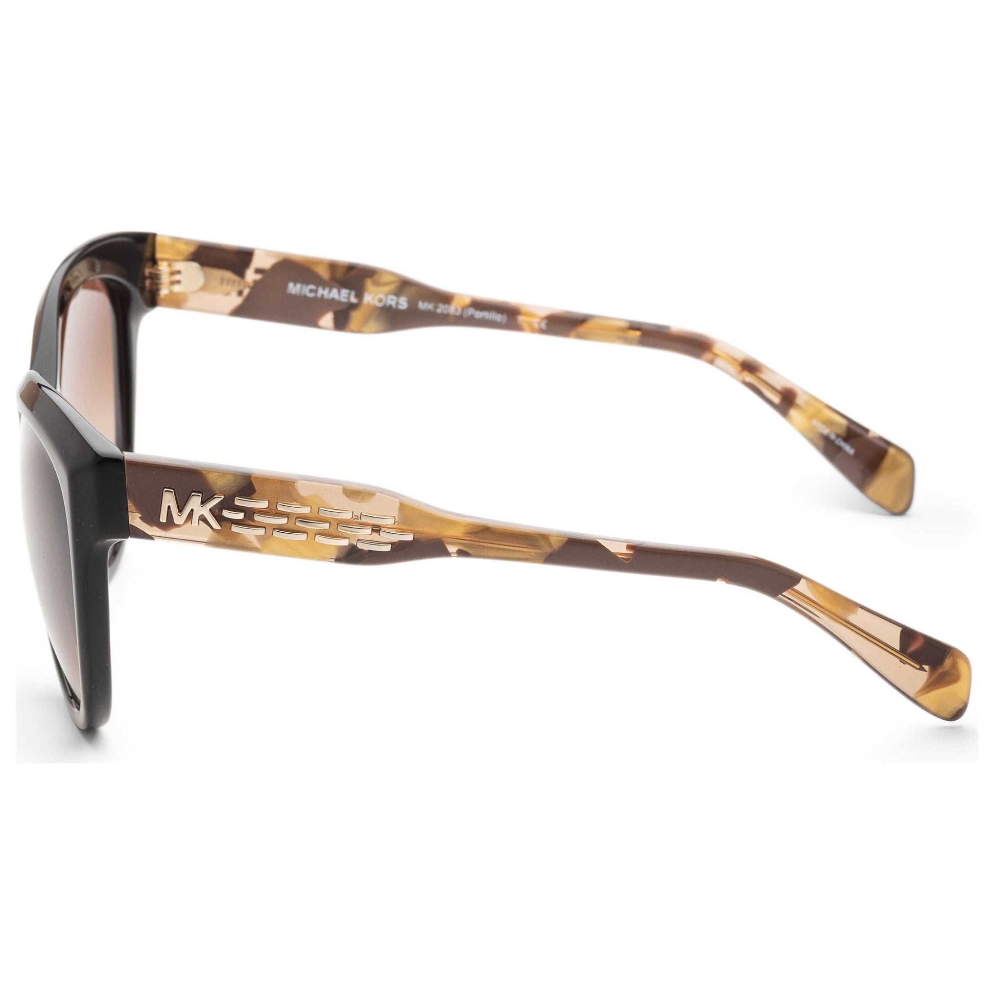 Left view of Michael Kors Fashion Women's Sunglasses MK2083-300513-57