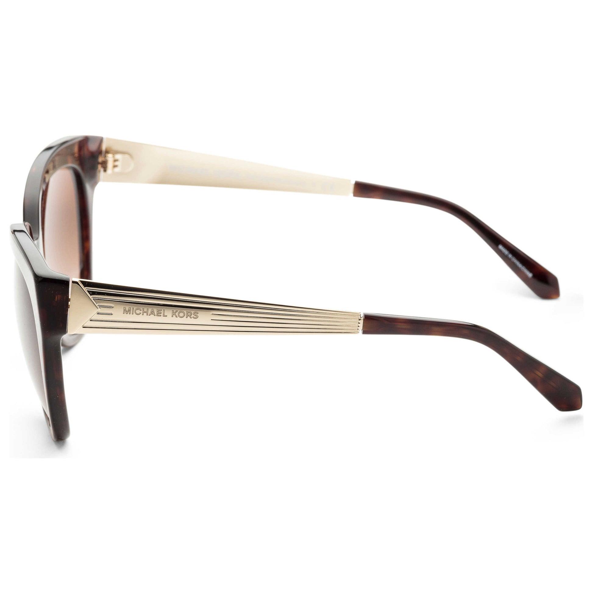 Left view of Michael Kors Fashion Women's Sunglasses MK2090-300613-55