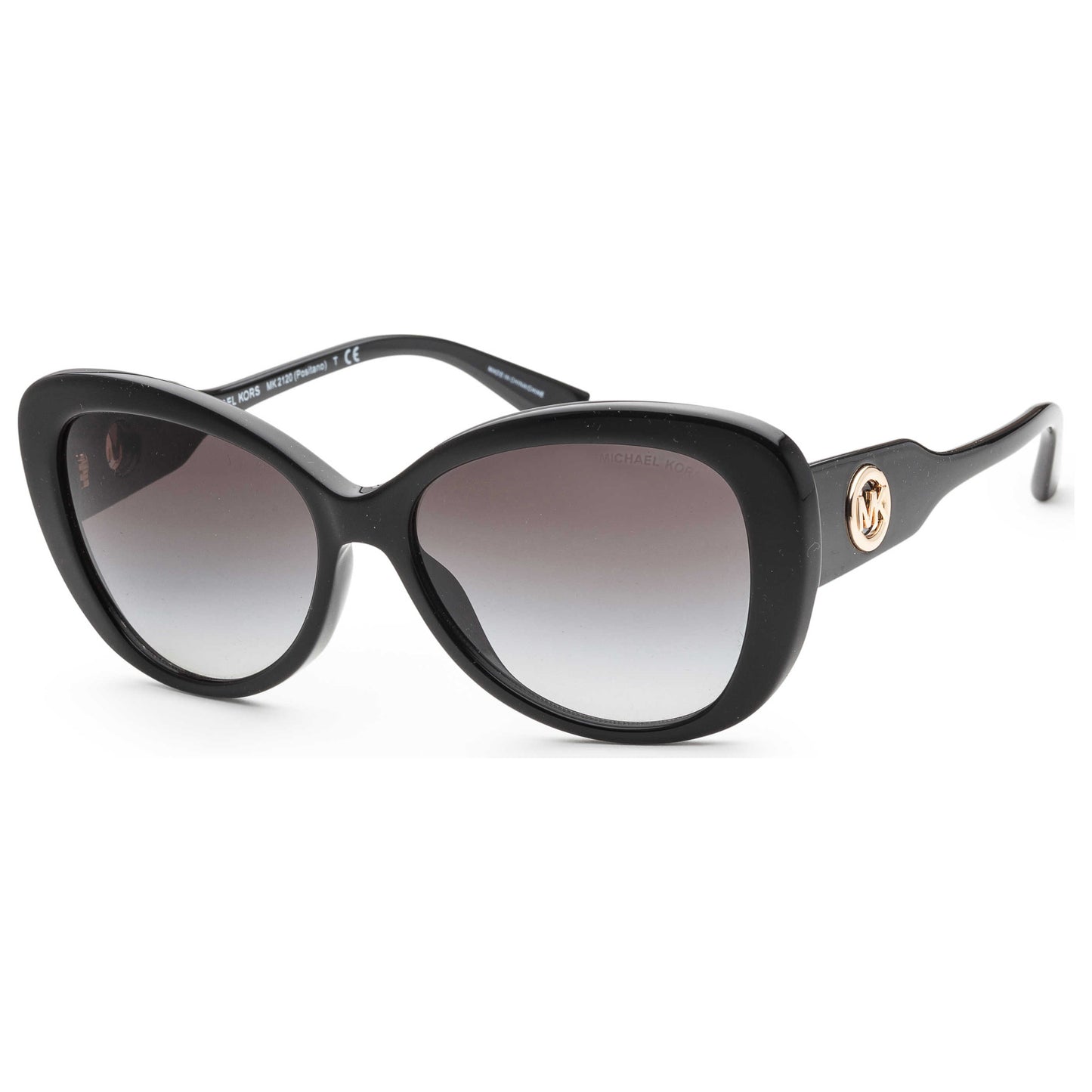 Front view of Michael Kors Fashion Women's Sunglasses MK2120-30058G-56