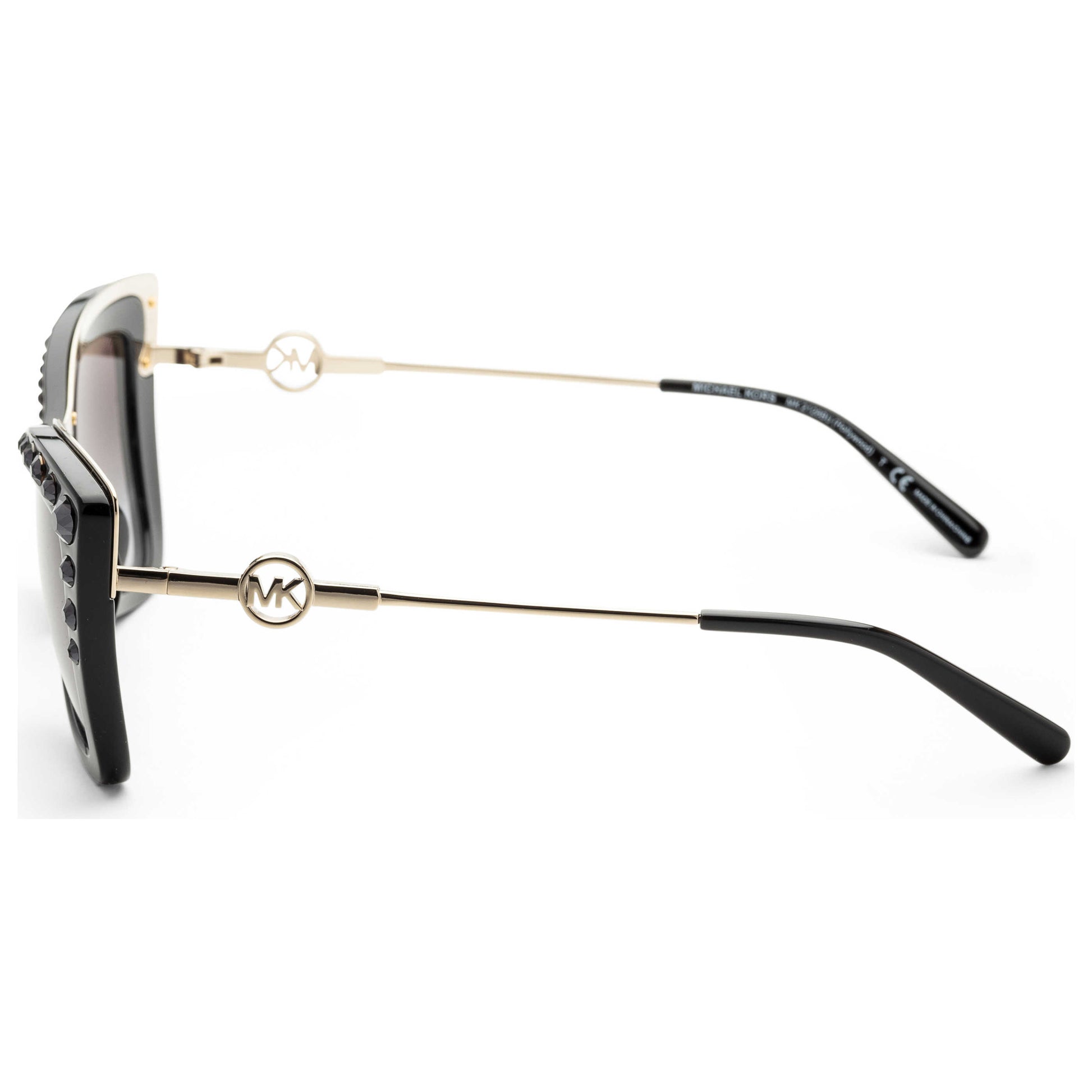 Left view of Michael Kors Porto Women's Sunglasses MK2128BU-33328G-55