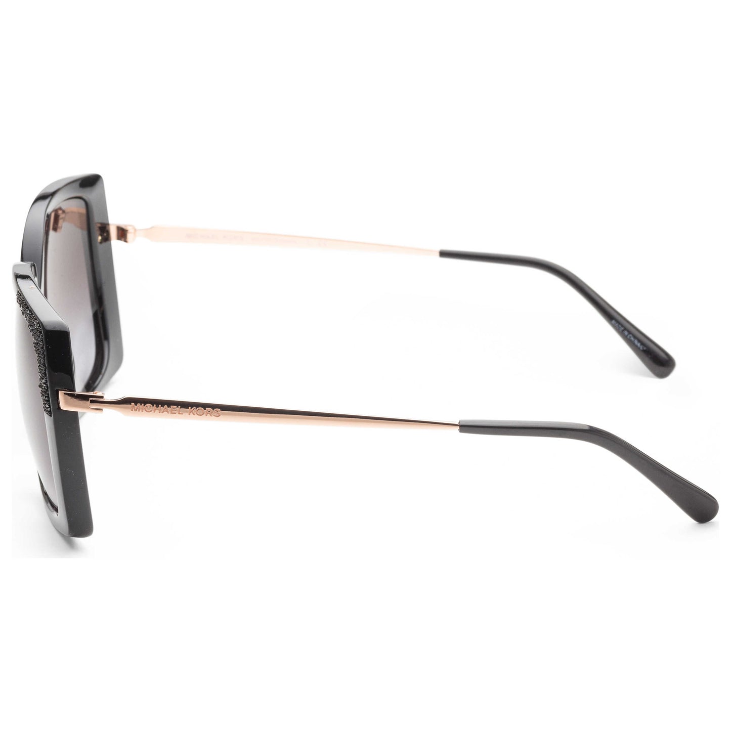 Left view of Michael Kors Fashion Women's Sunglasses MK2131-33328G-56