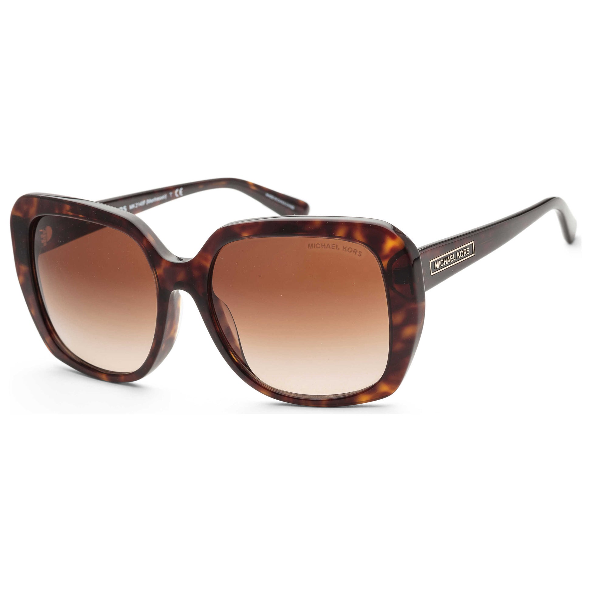 Front view of Michael Kors Manhasset Women's Sunglasses MK2140F-300613-57