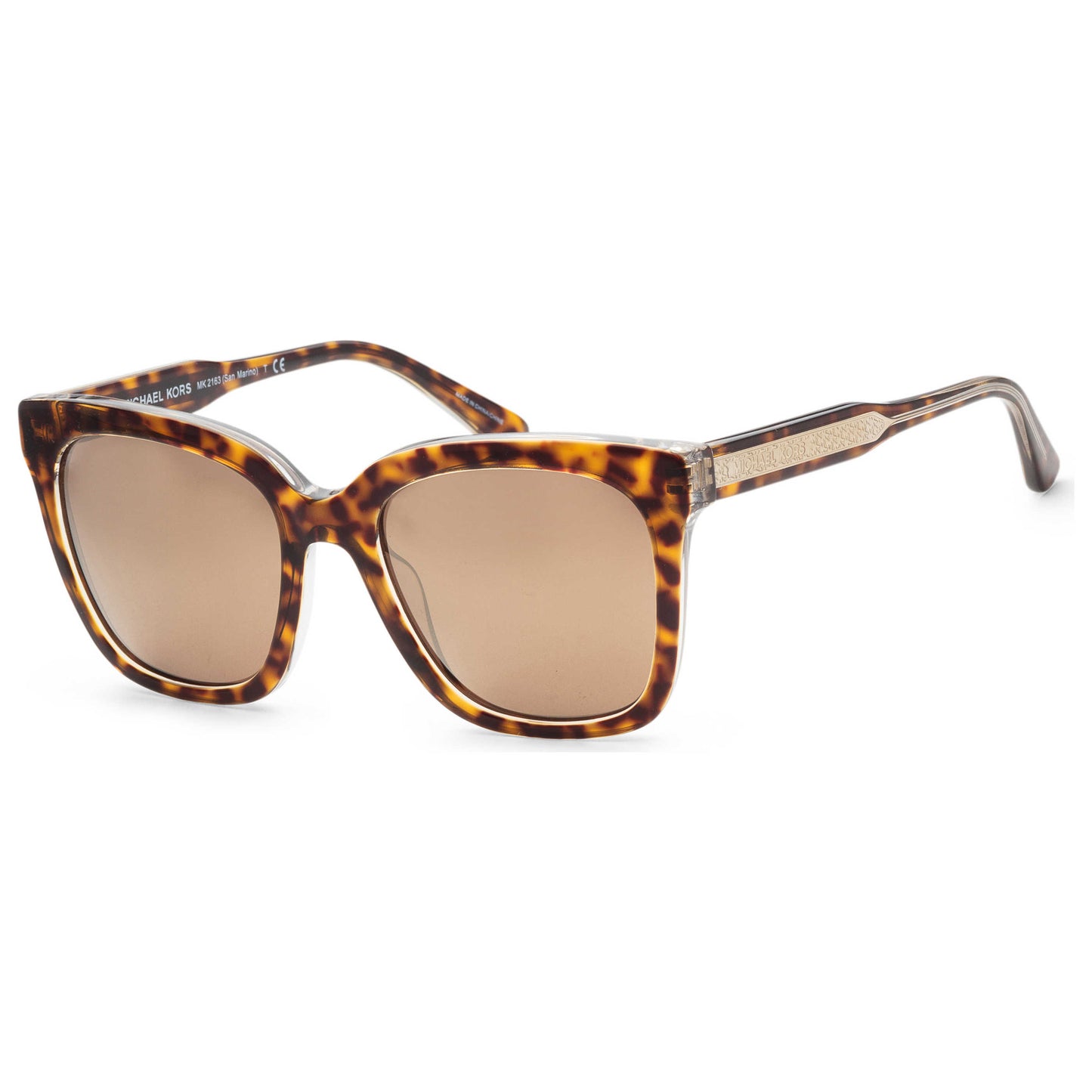 Front view of Michael Kors San Marino Women's Sunglasses MK2163-31027P