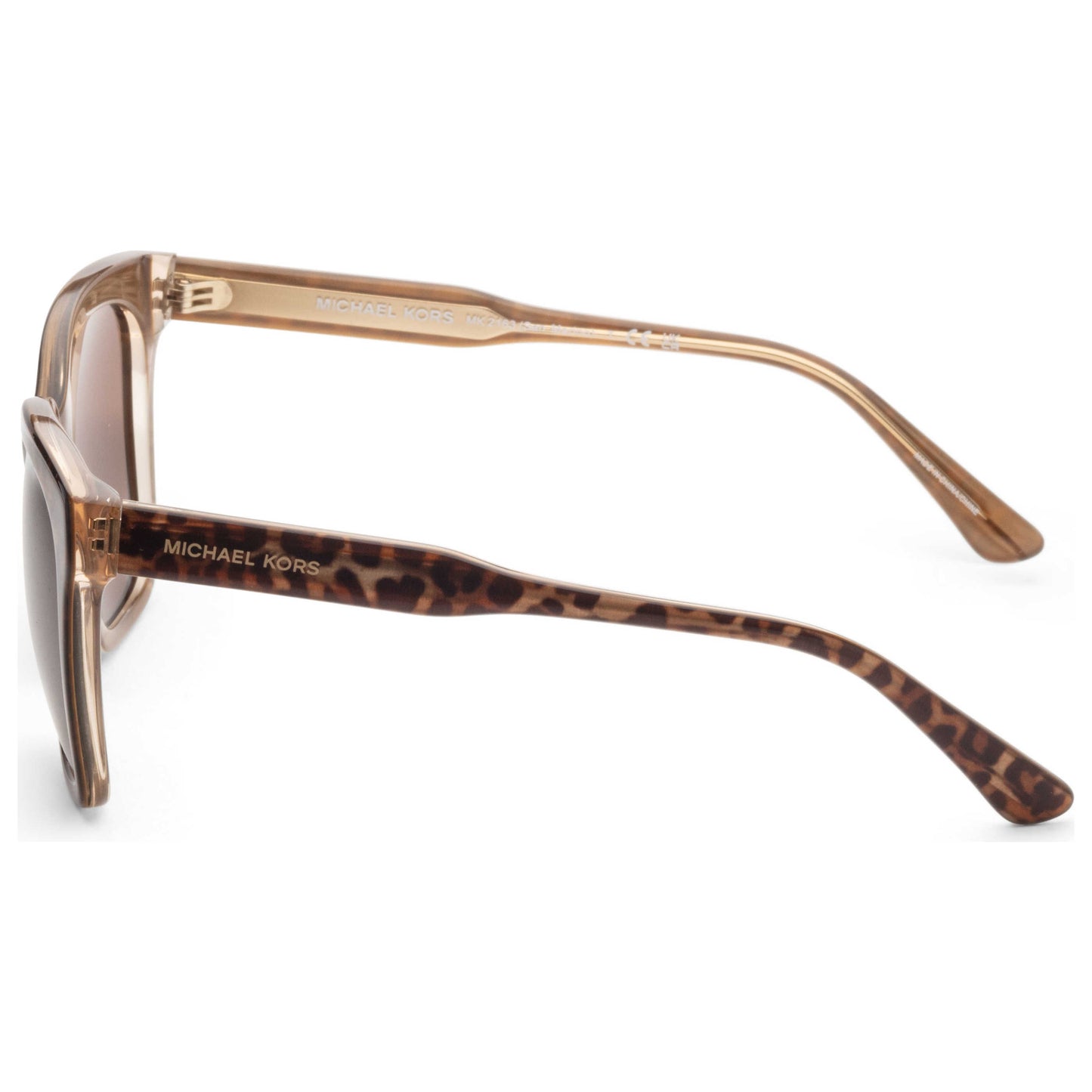 Left view of Michael Kors San Marino Women's Sunglasses MK2163-391773-52