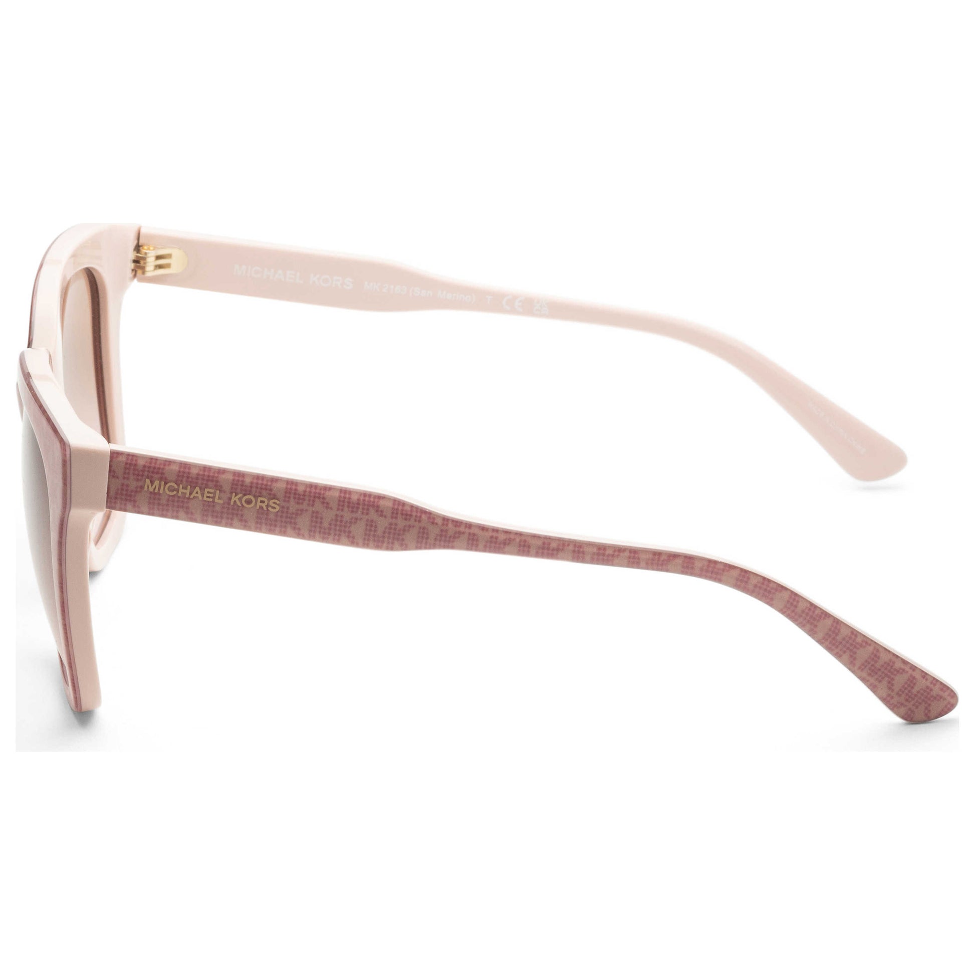 Left view of Michael Kors San Marino Women's Sunglasses MK2163-392611