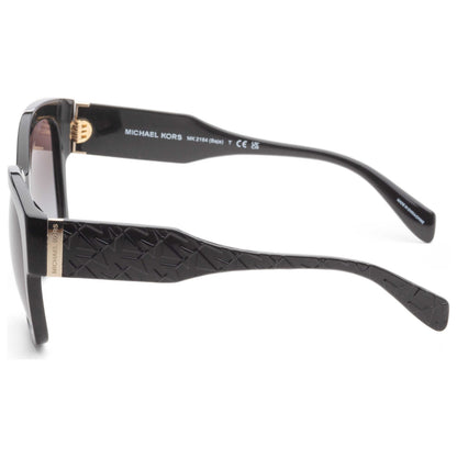 Left view of Michael Kors Fashion Women's Sunglasses MK2164-30058G-56
