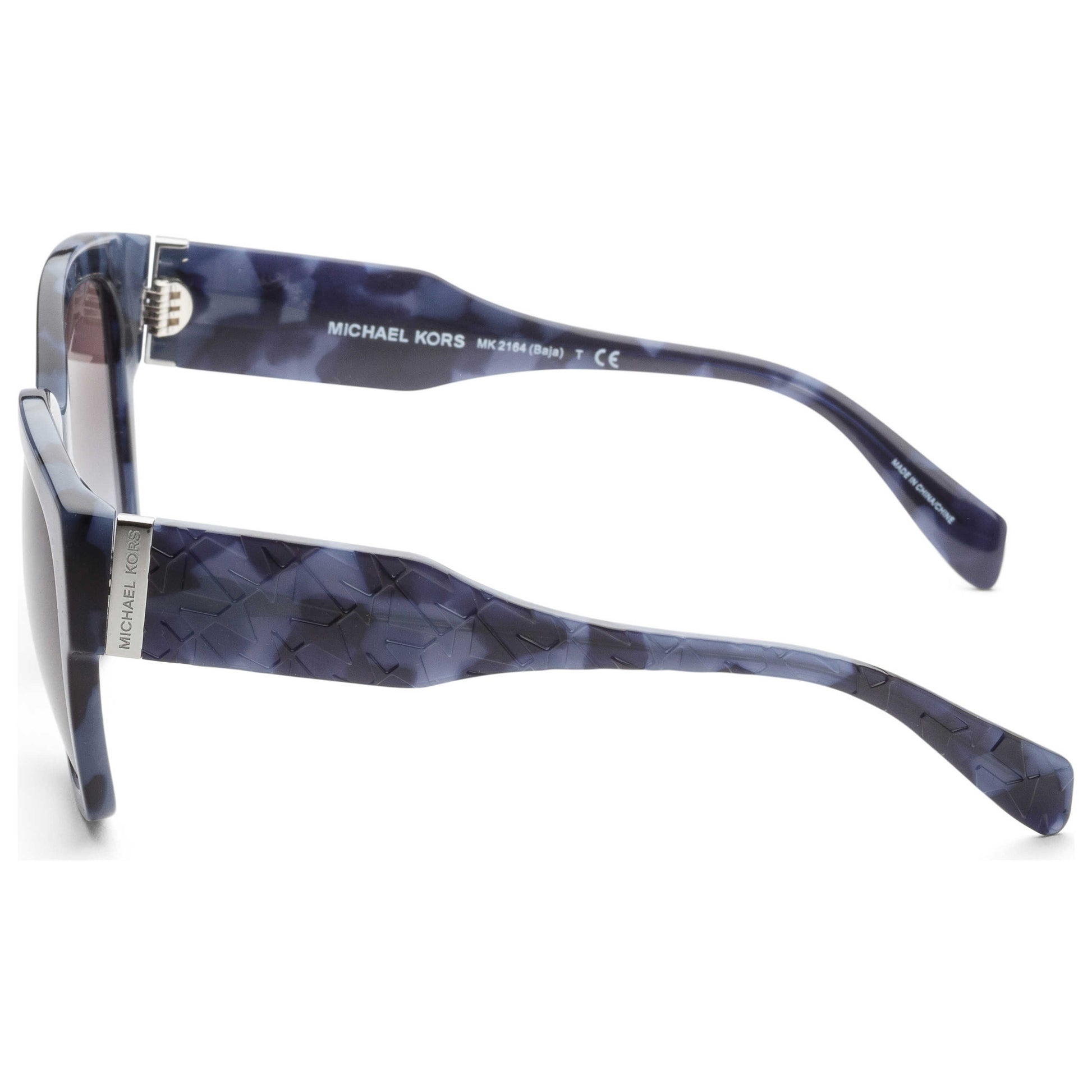 Left view of Michael Kors Baja Women's Sunglasses MK2164-33338G-56