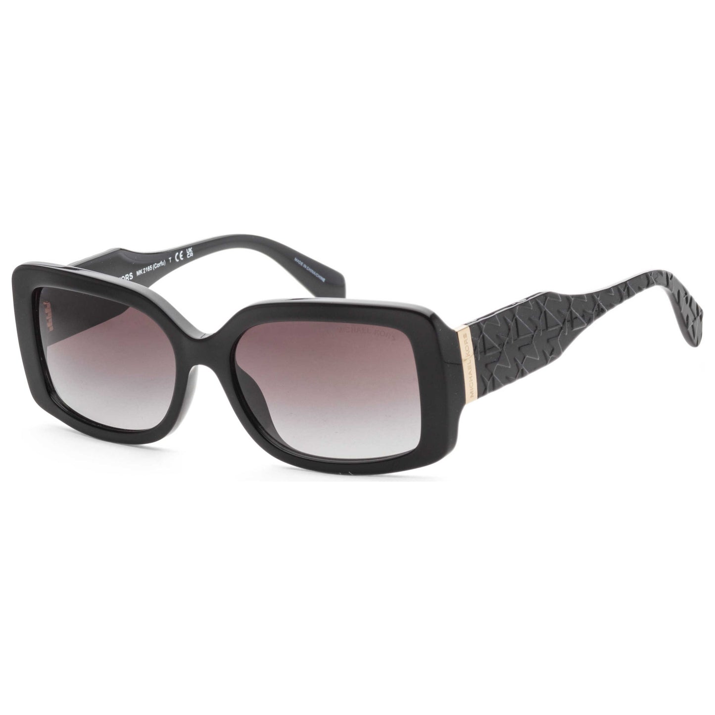 Front view of Michael Kors Corfu Women's Sunglasses MK2165-30058G-56