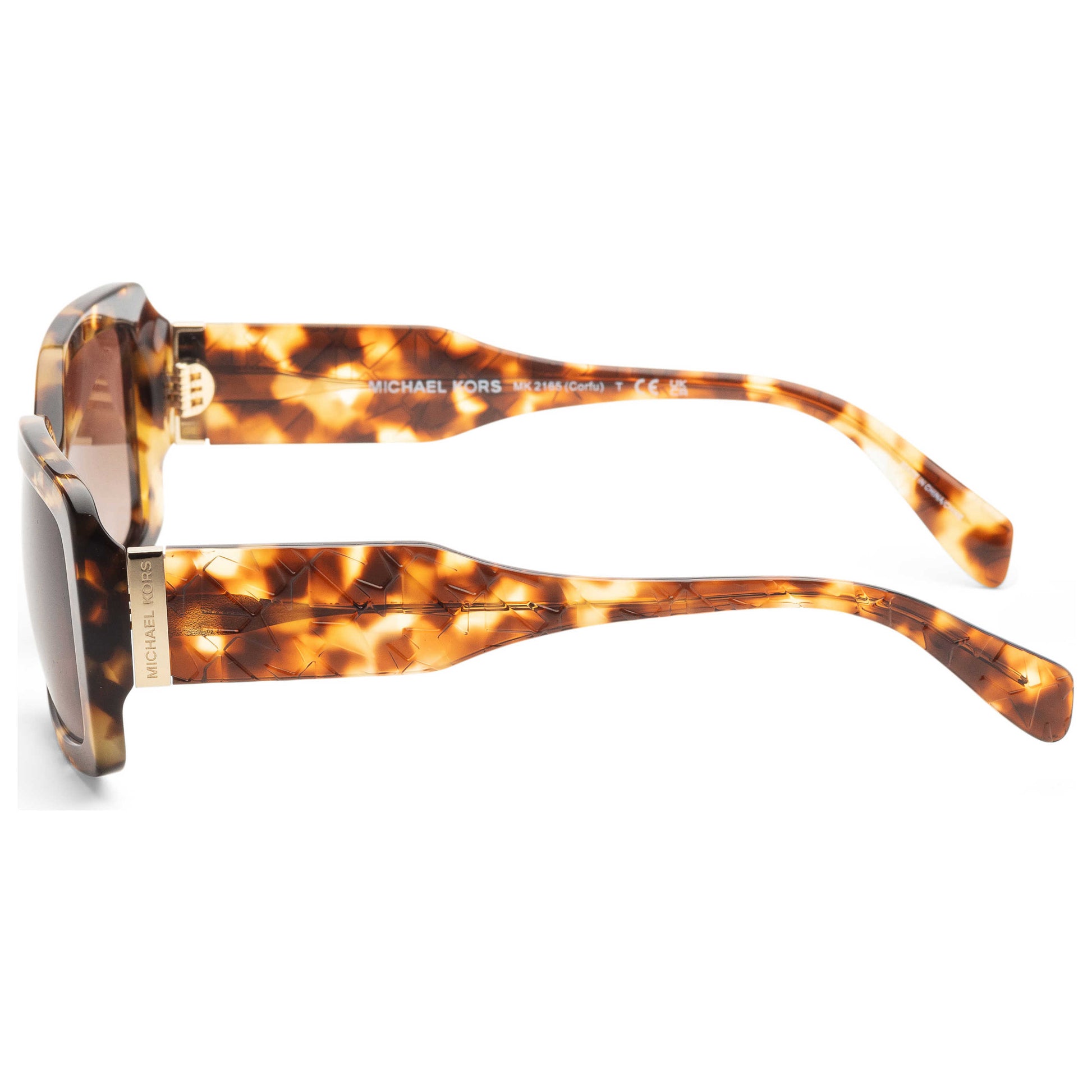 Left view of Michael Kors Fashion Women's Sunglasses MK2165-302813-56