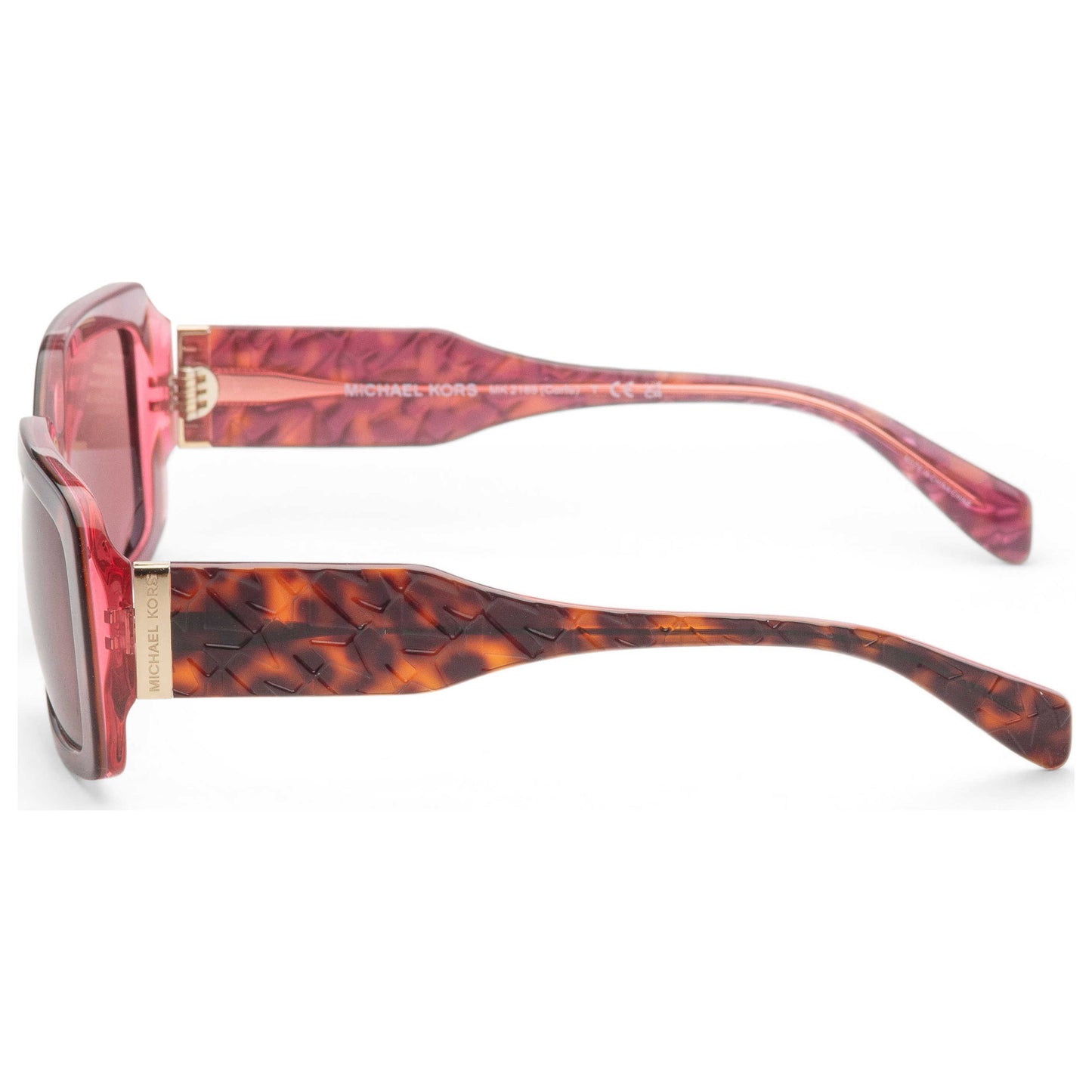 Left view of Michael Kors Corfu Women's Sunglasses MK2165-377487-56