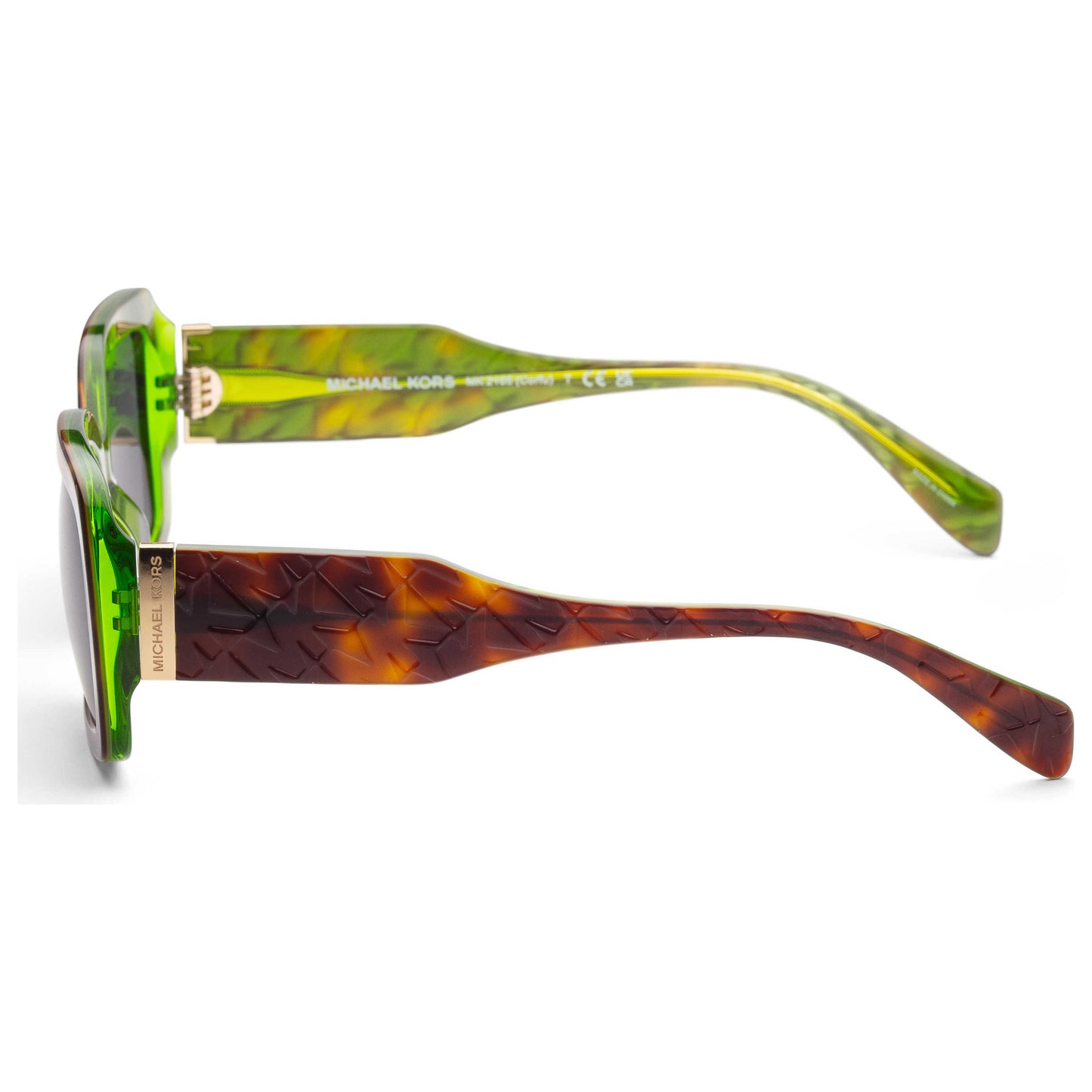 Left view of Michael Kors Corfu Women's Sunglasses MK2165-377687-56