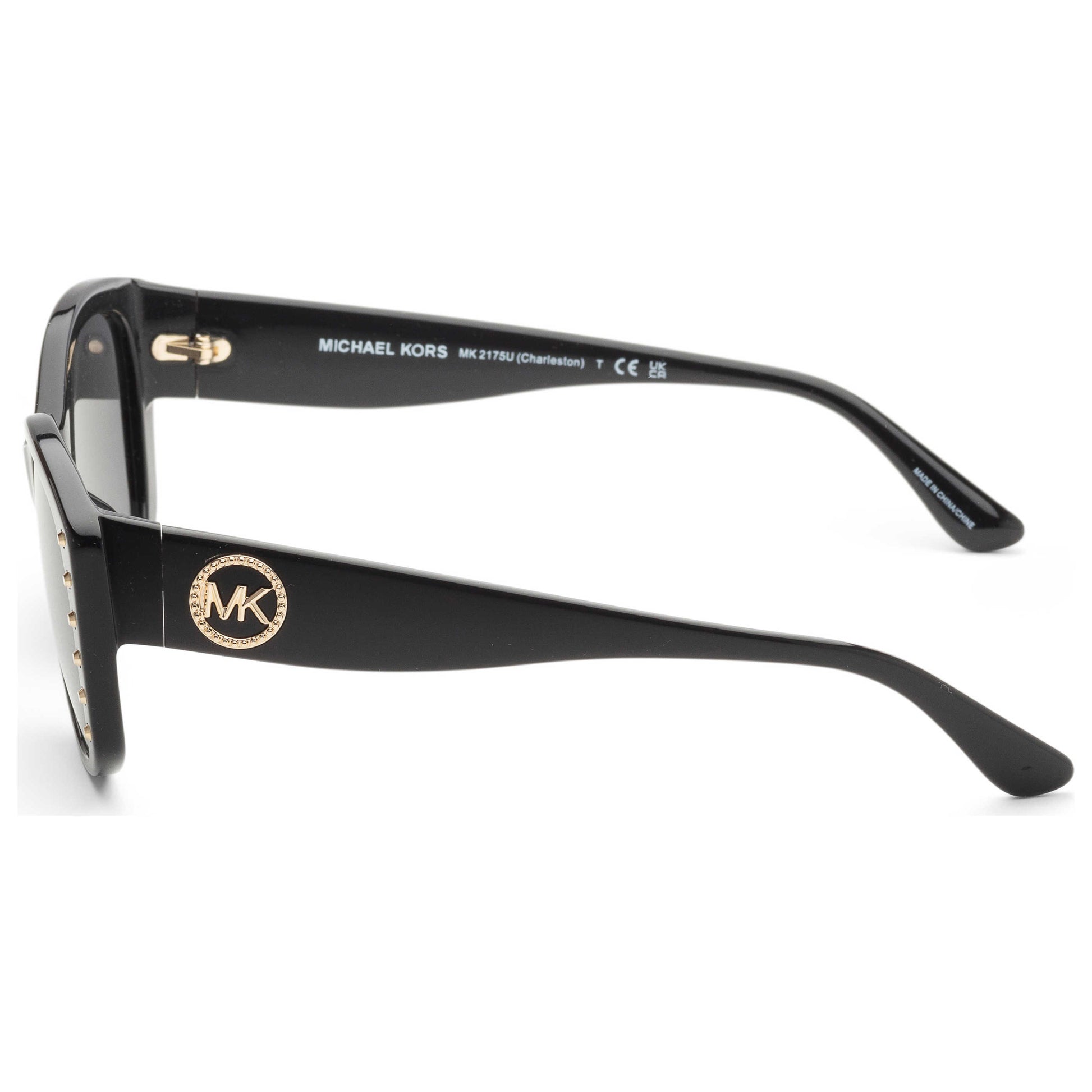 Left view of Michael Kors Charleston Women's Sunglasses MK2175U-300587
