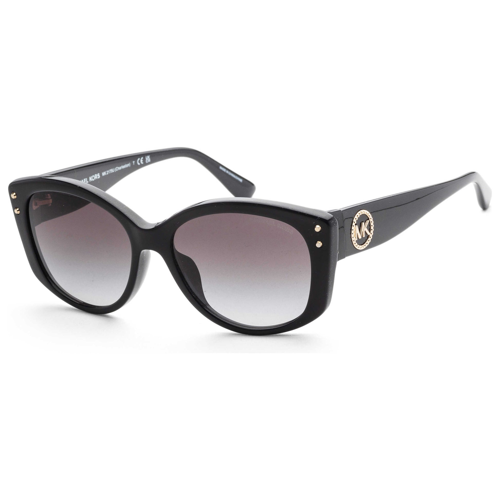 Front view of Michael Kors Charleston Women's Sunglasses MK2175U-30058G-54
