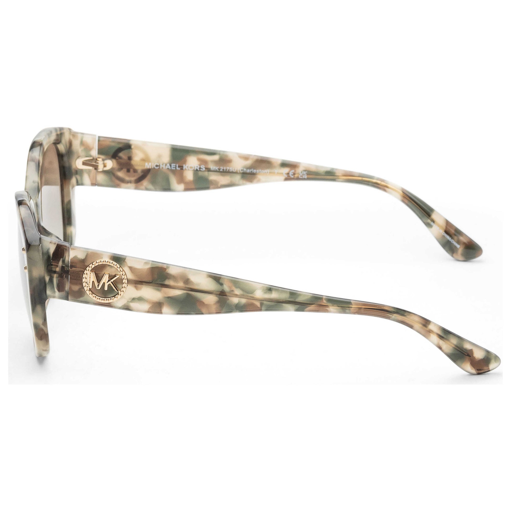 Left view of Michael Kors Charleston Women's Sunglasses MK2175U-392213-54