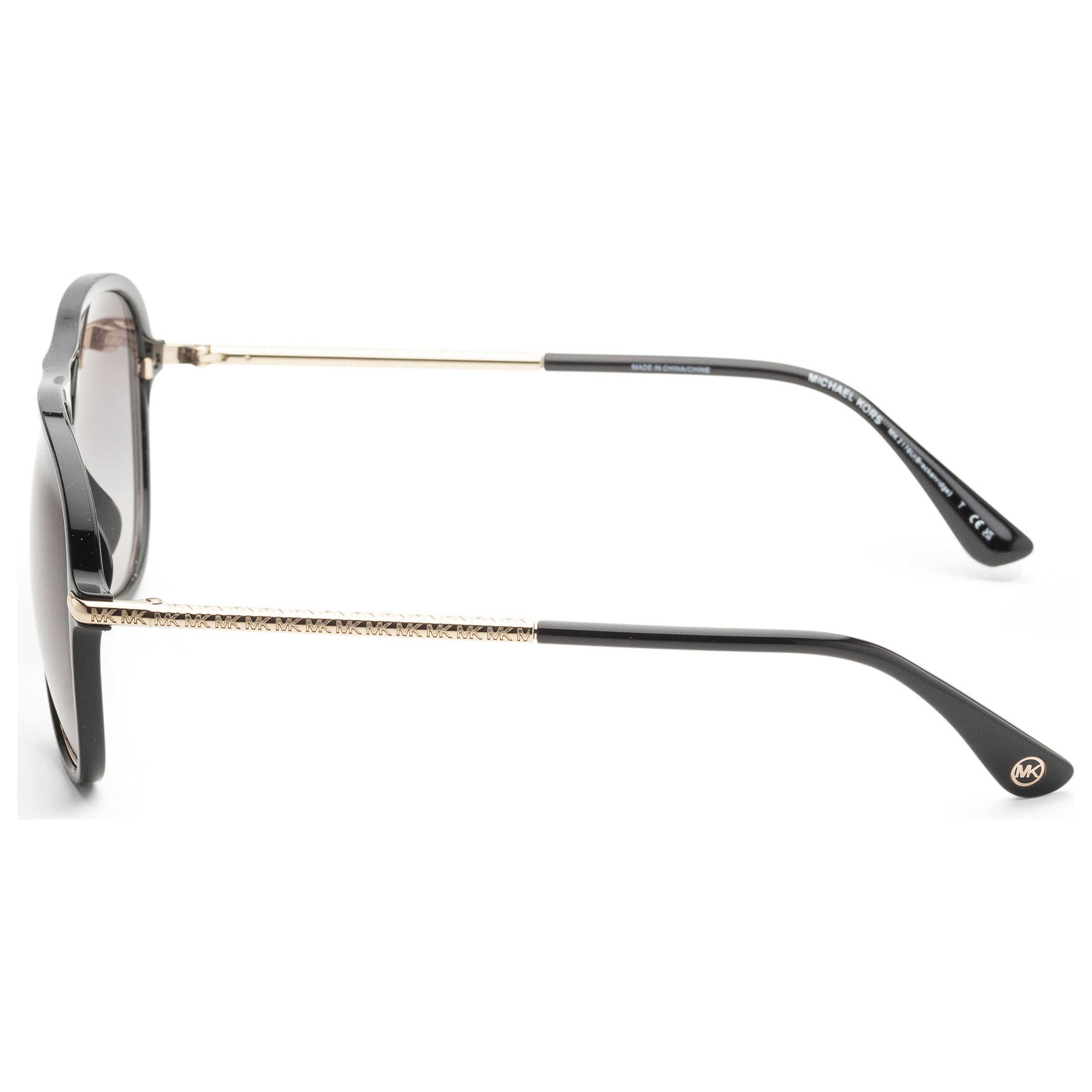 Left view of Michael Kors Fashion Women's Sunglasses MK2176U-30058G-58