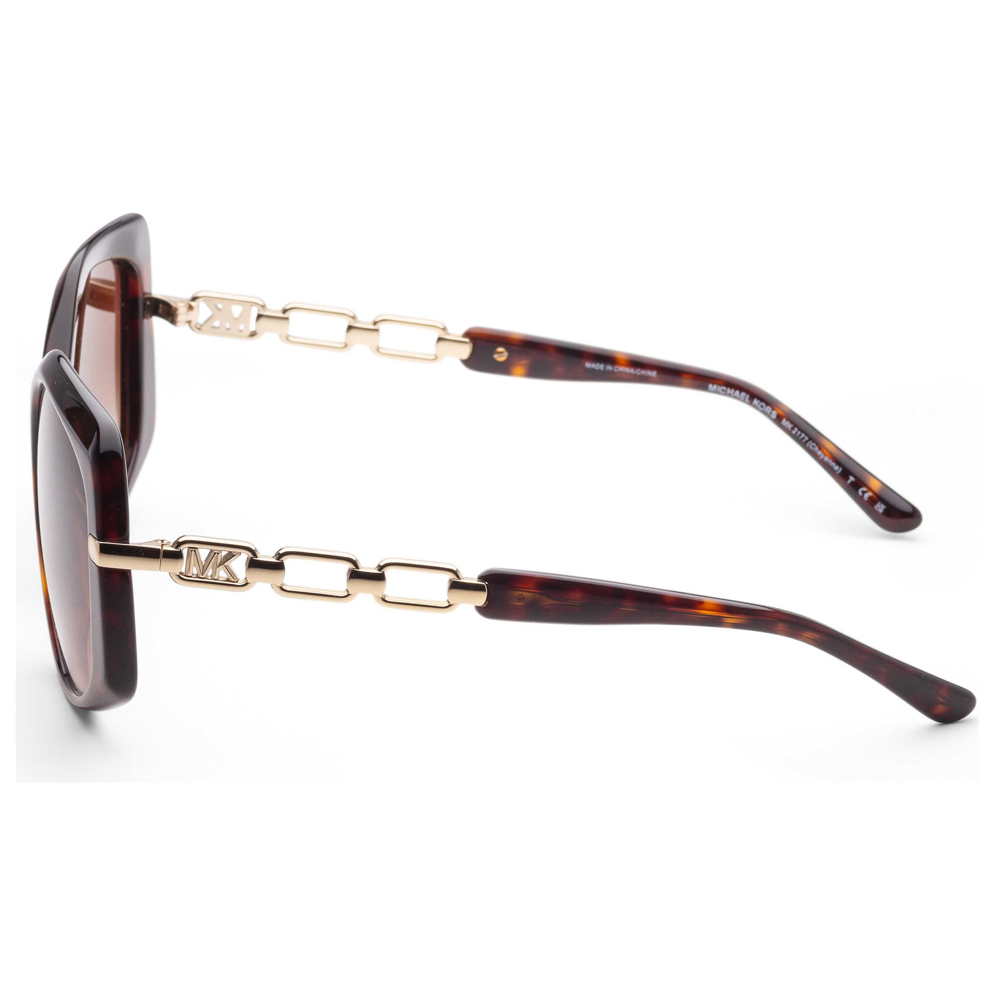 Left view of Michael Kors Cheyenne Women's Sunglasses MK2177-300613-56